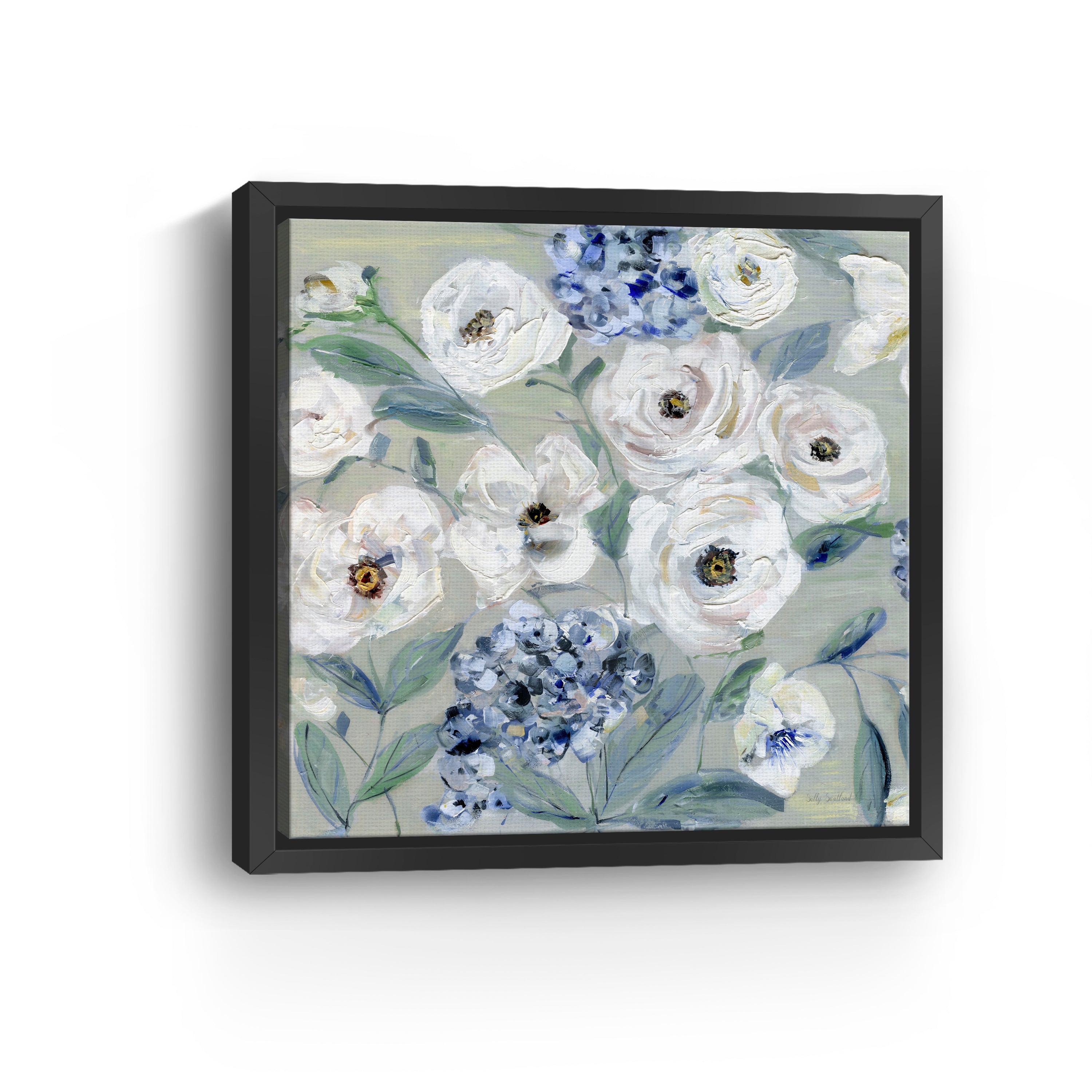 Blooms in Harmony Canvas Giclee