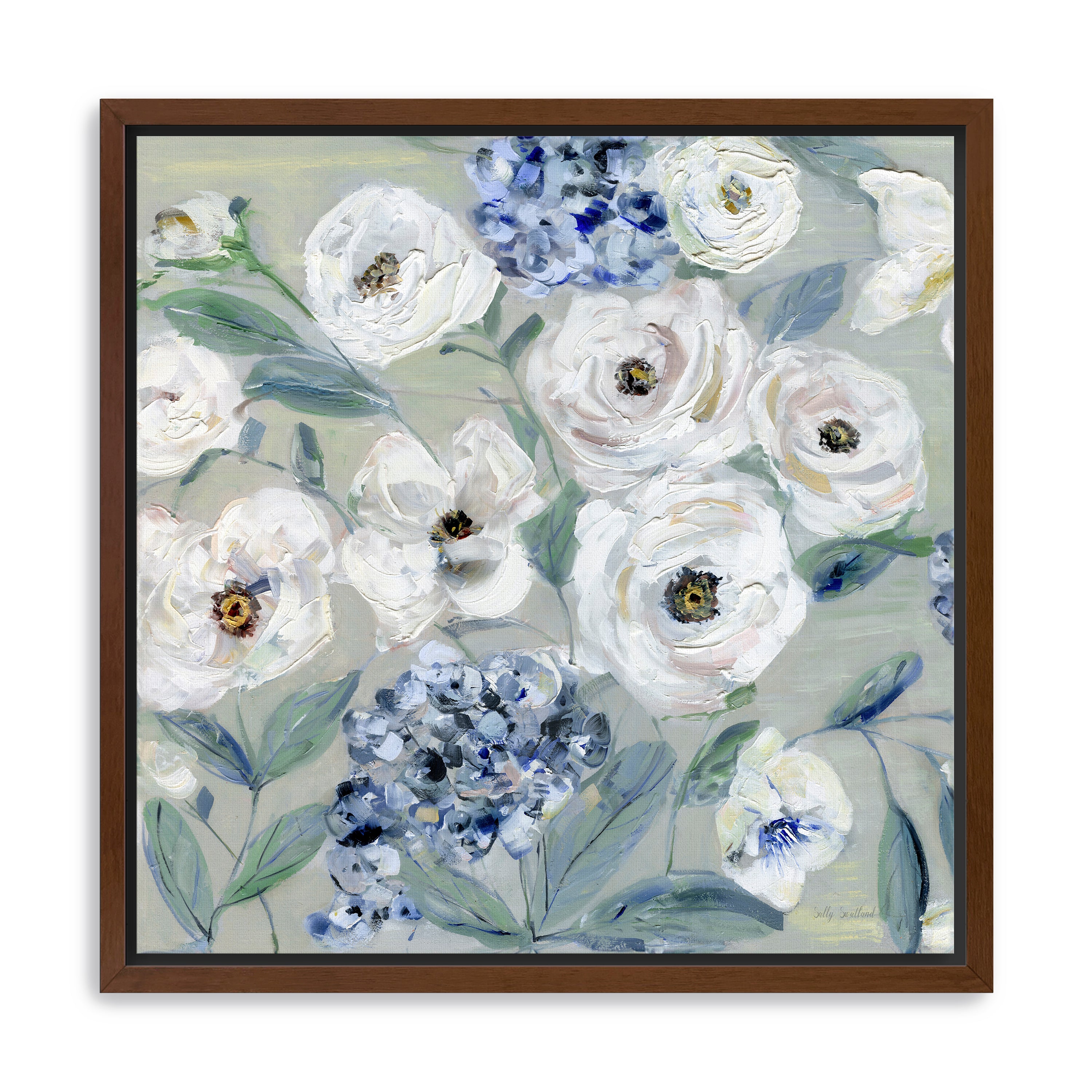 Blooms in Harmony Canvas Giclee