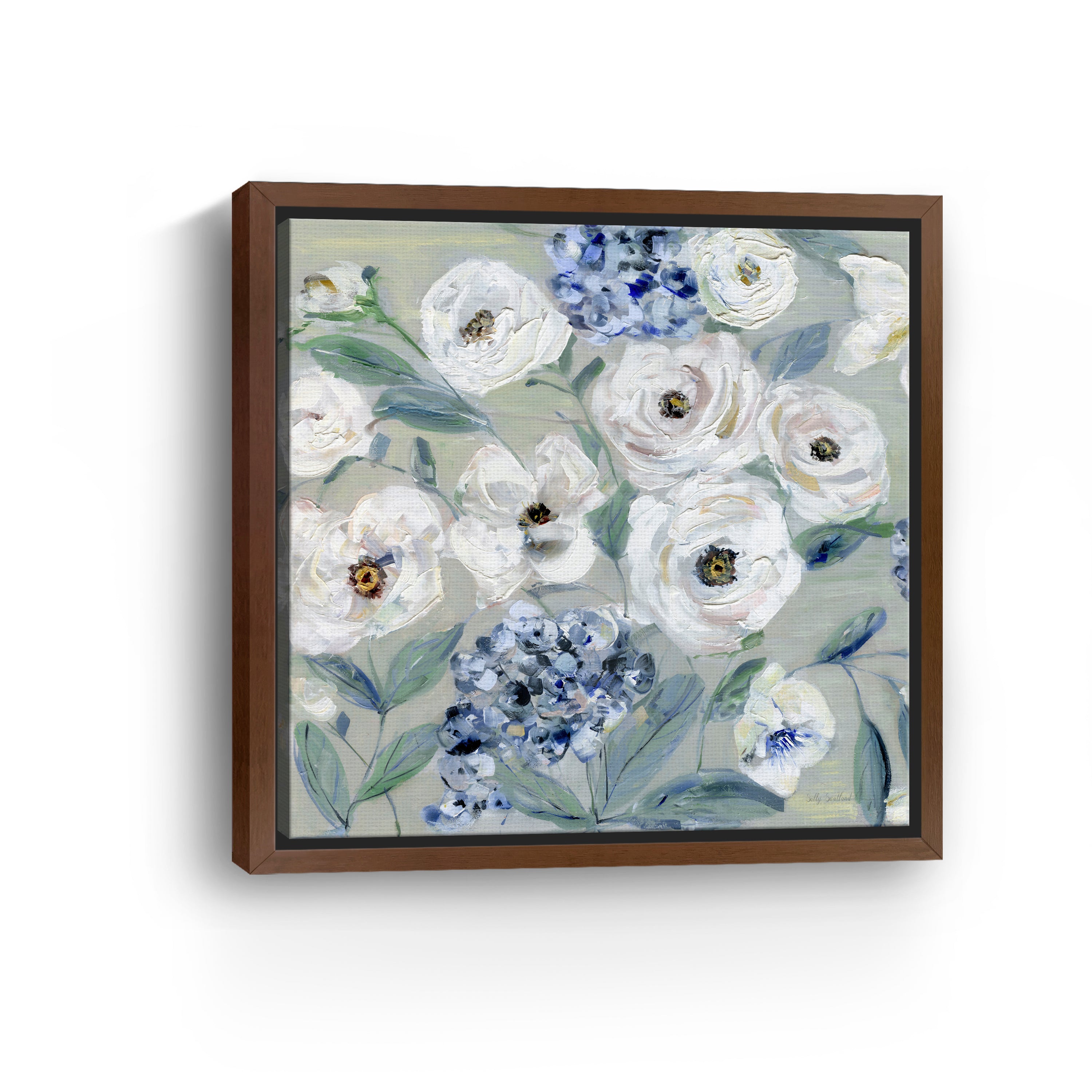 Blooms in Harmony Canvas Giclee