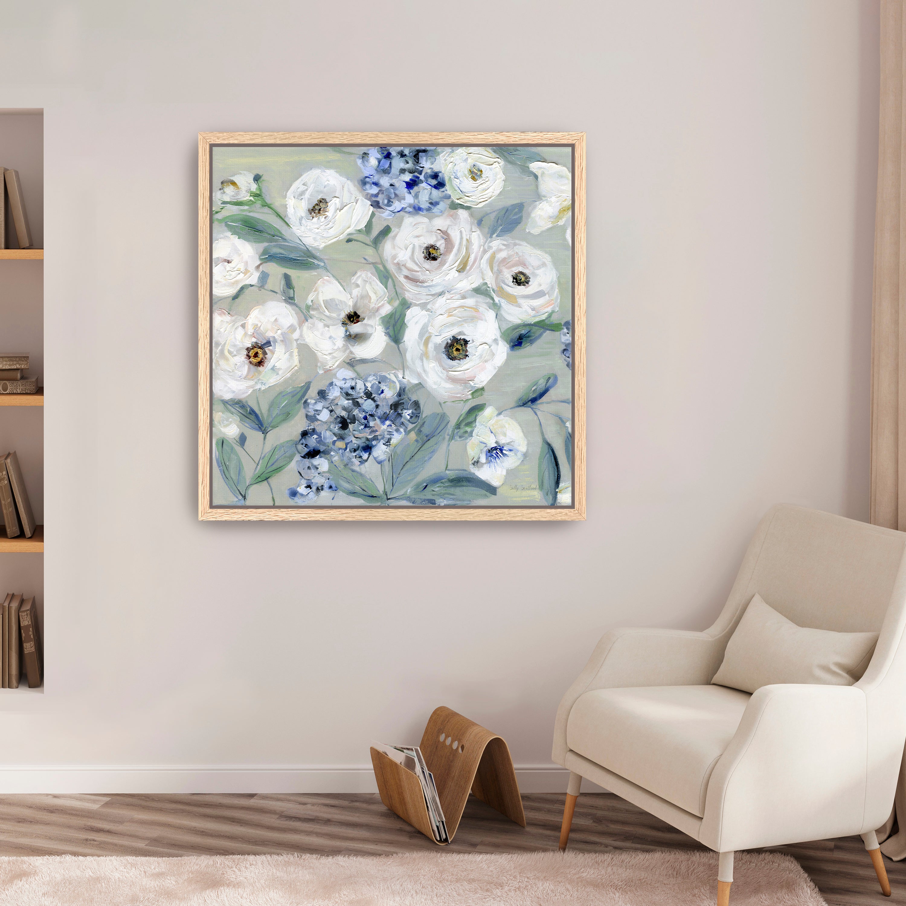 Blooms in Harmony Canvas Giclee