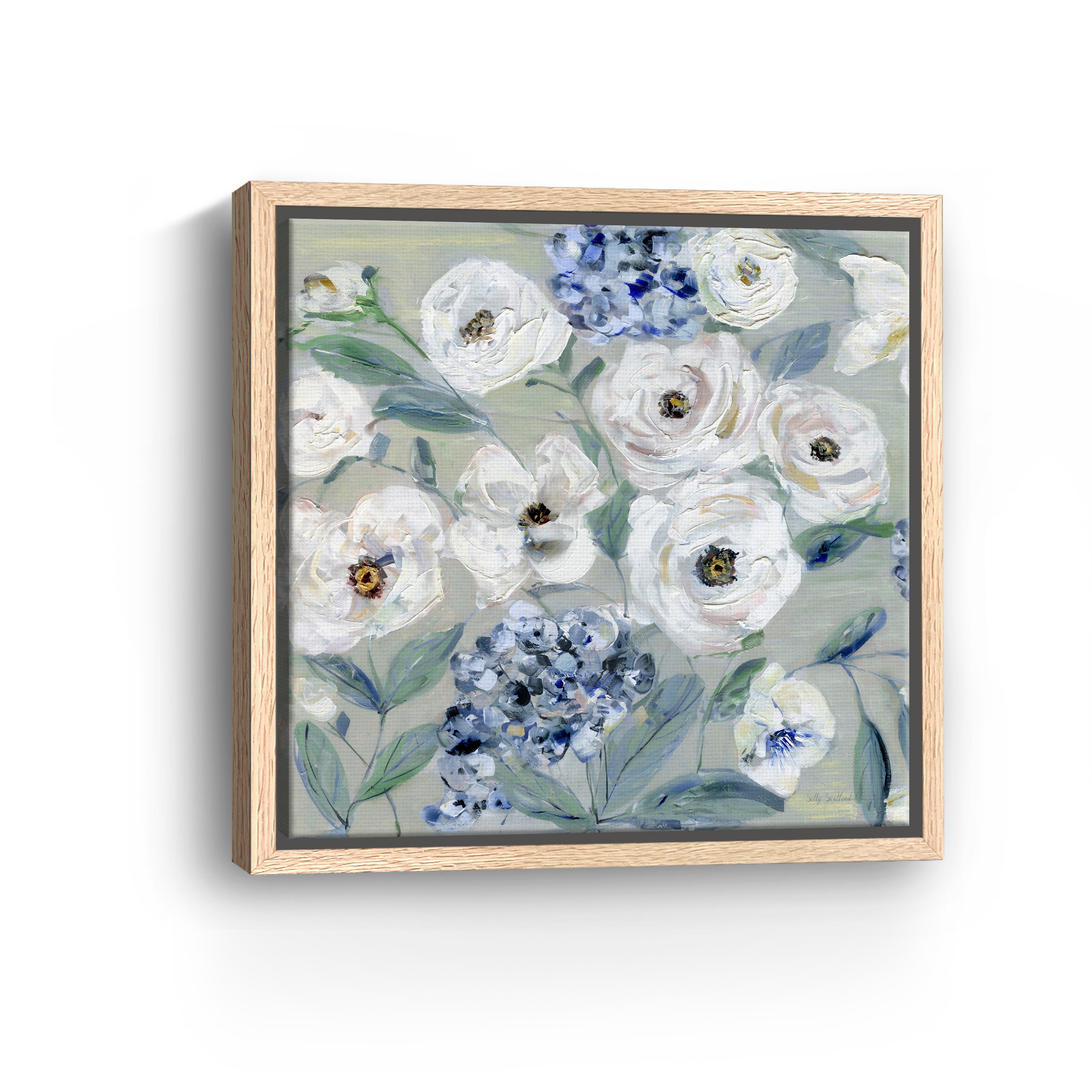 Blooms in Harmony Canvas Giclee