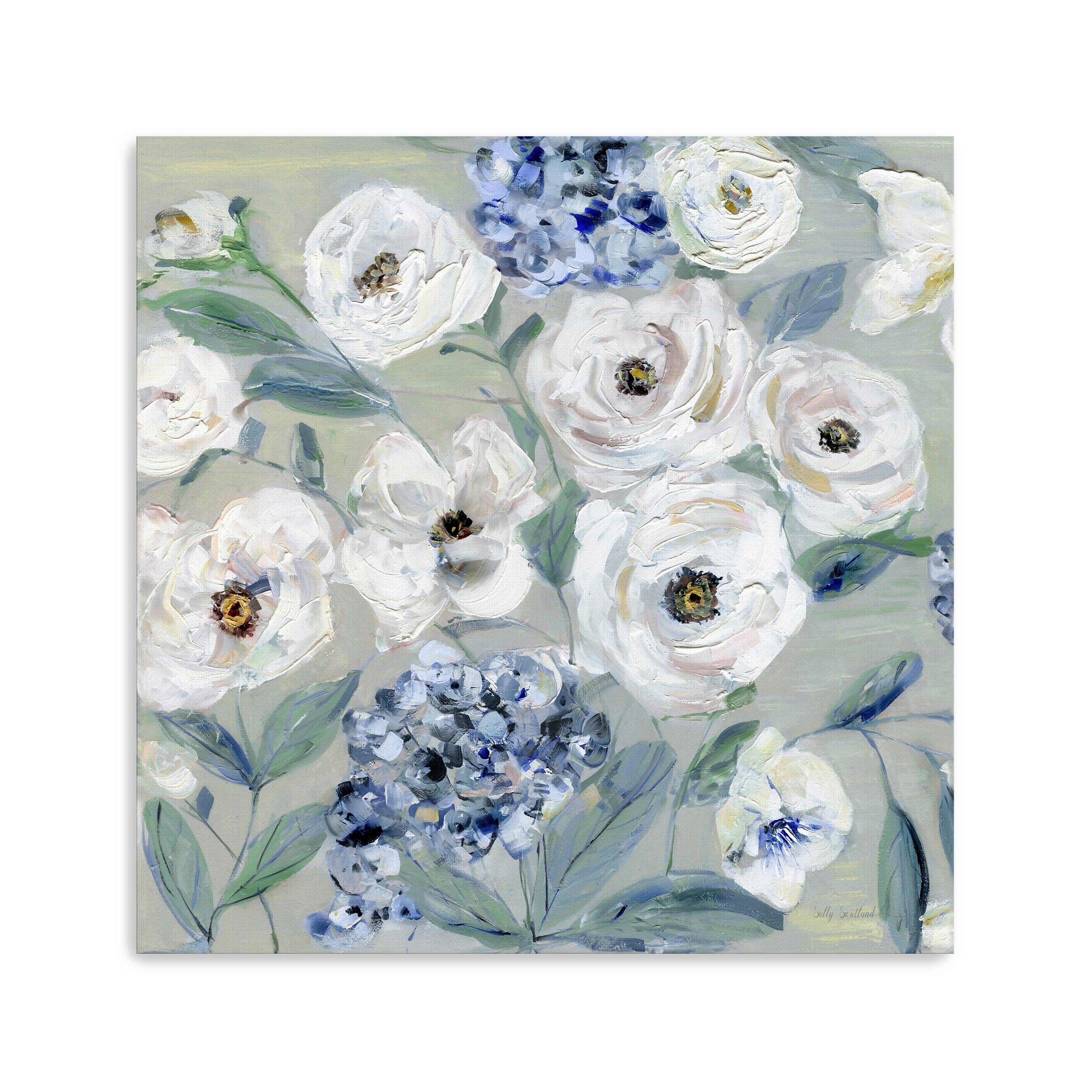 Blooms in Harmony Canvas Giclee
