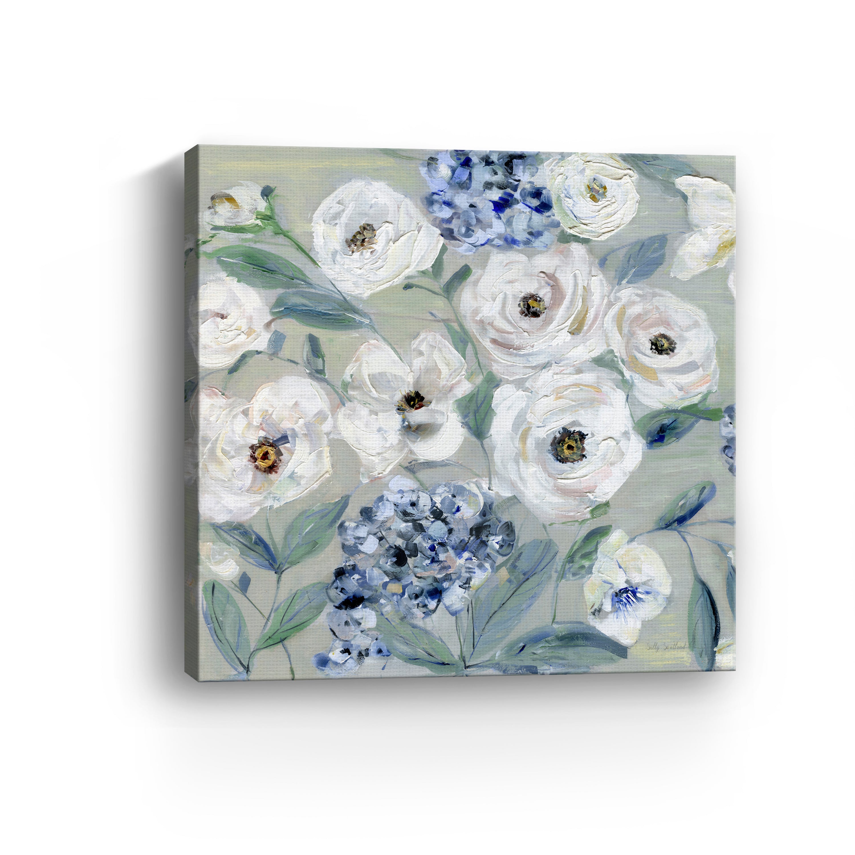 Blooms in Harmony Canvas Giclee