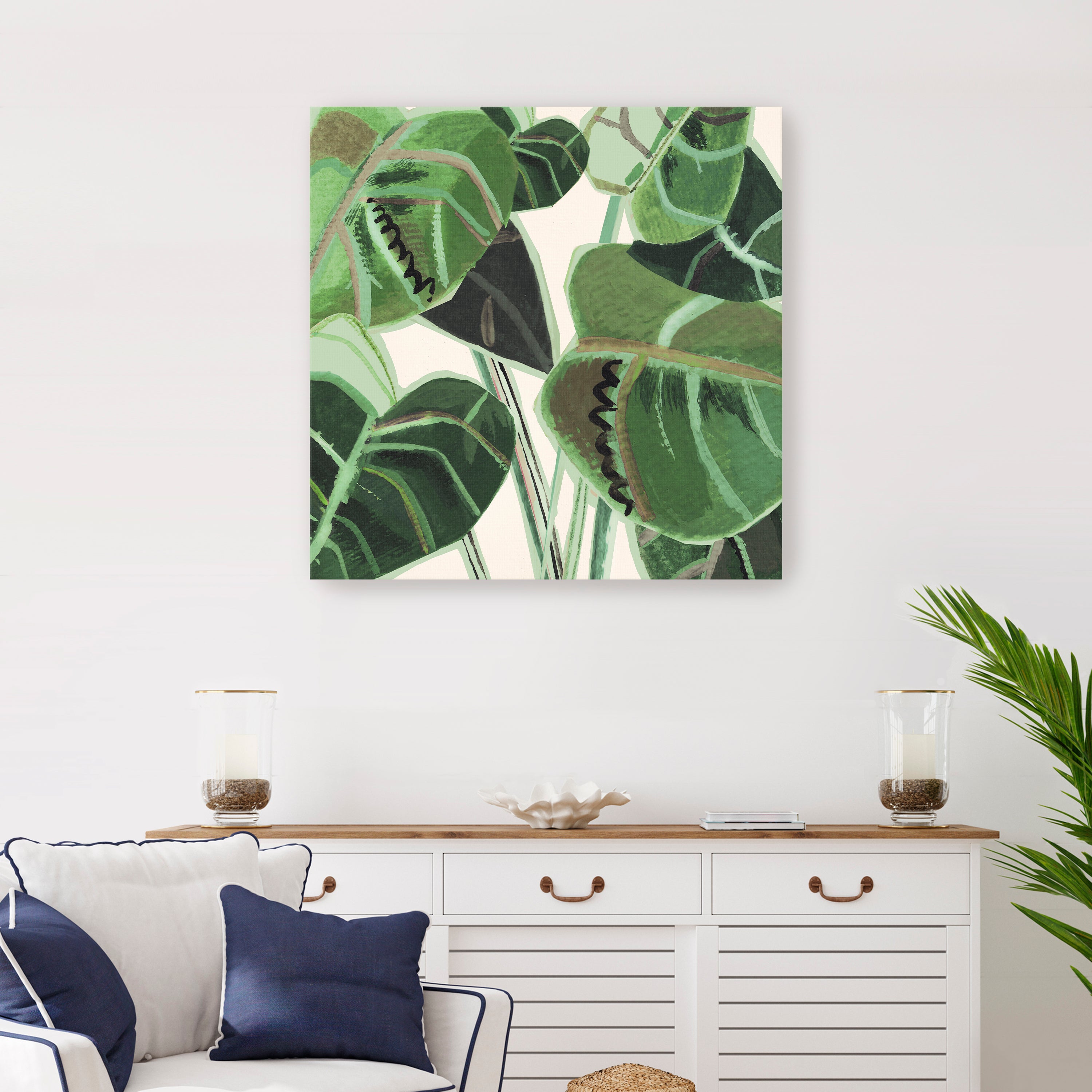 Jungle Close Up I Canvas Giclee