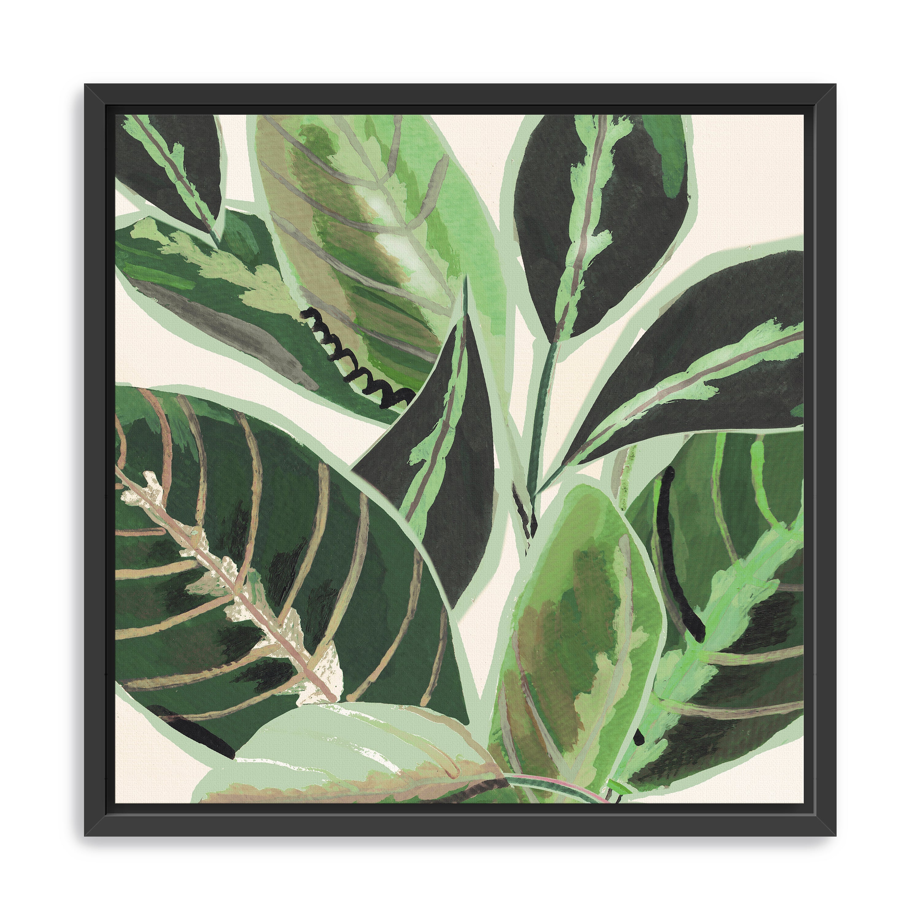 Jungle Close Up II Canvas Giclee