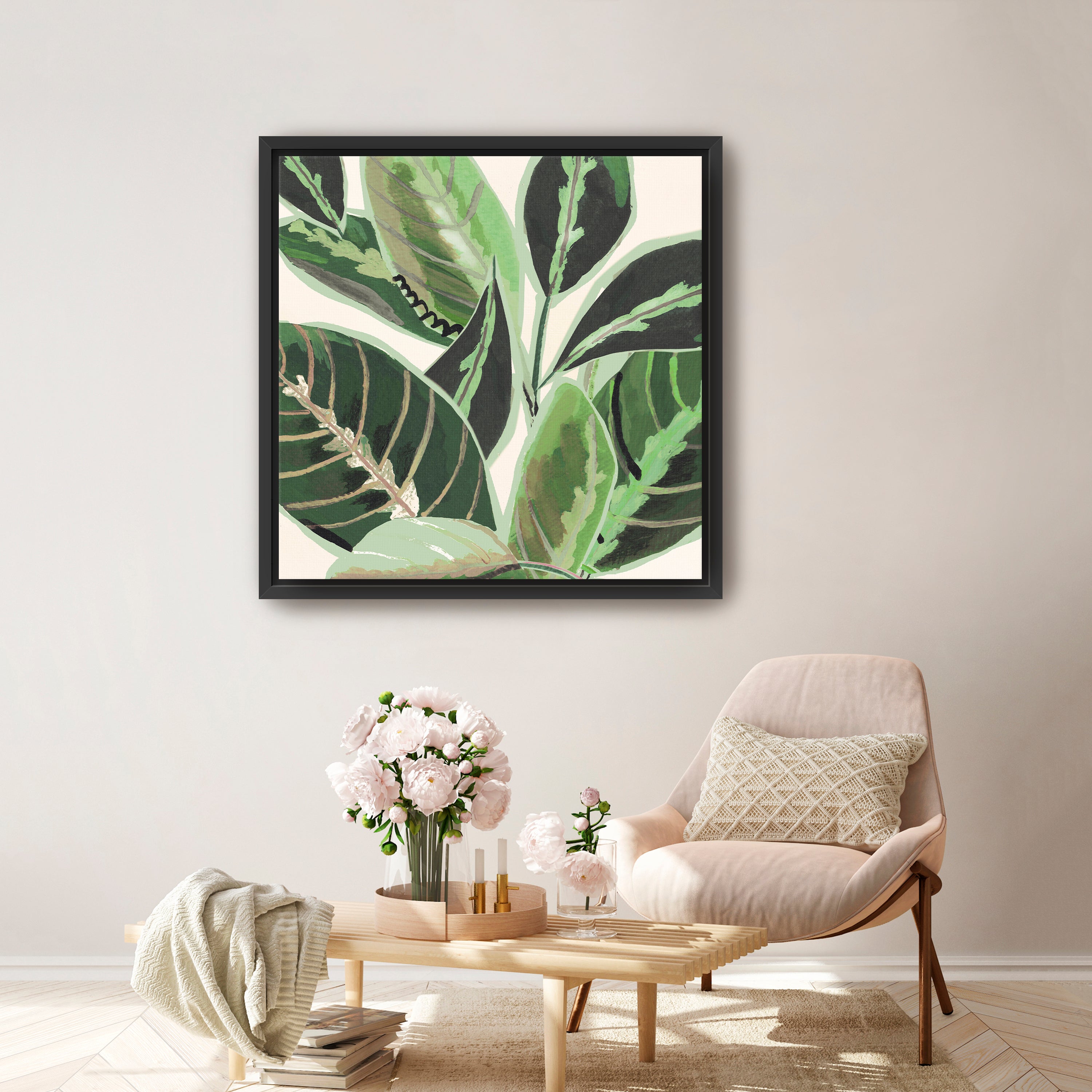 Jungle Close Up II Canvas Giclee
