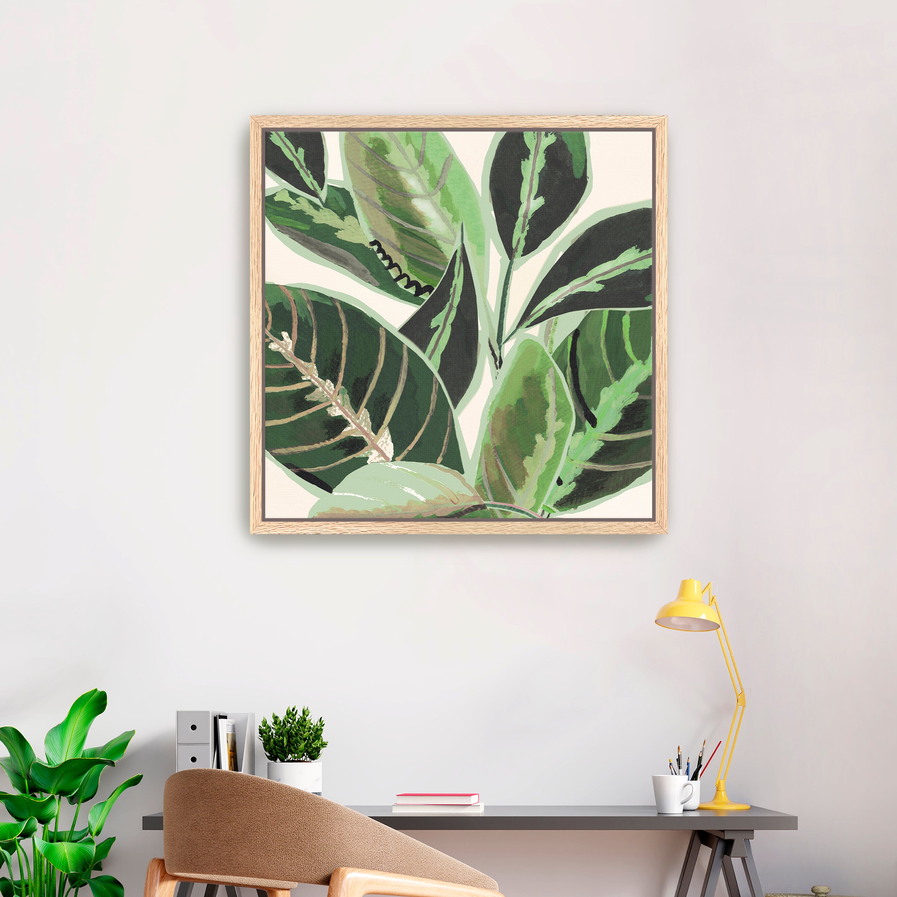 Jungle Close Up II Canvas Giclee
