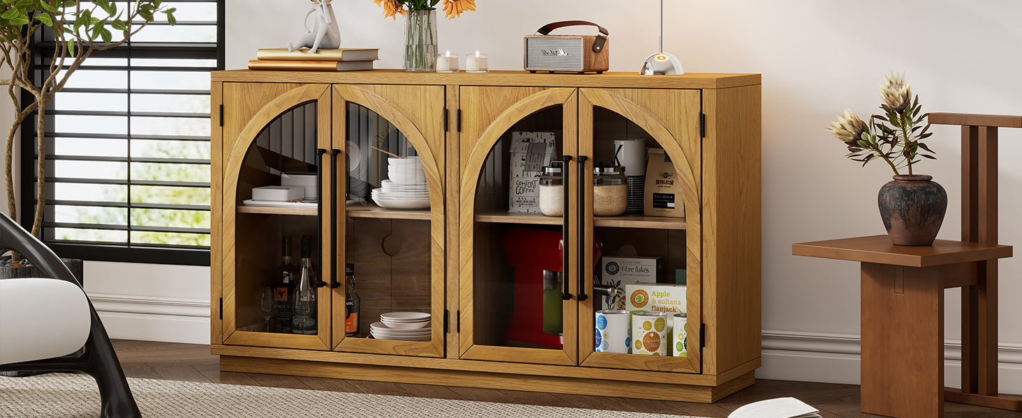 4-Door Large Storage Sideboard