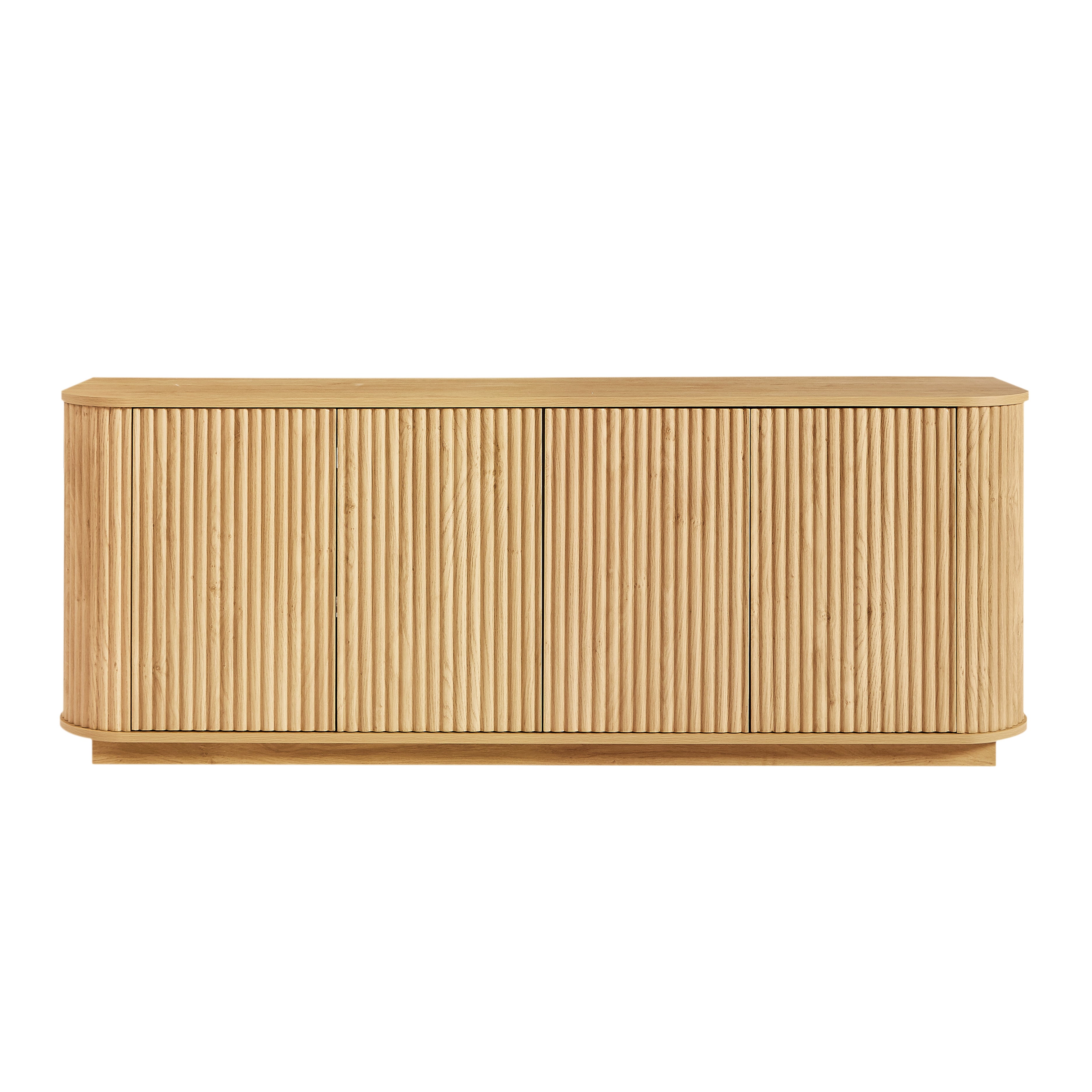 Fluted TV Stand