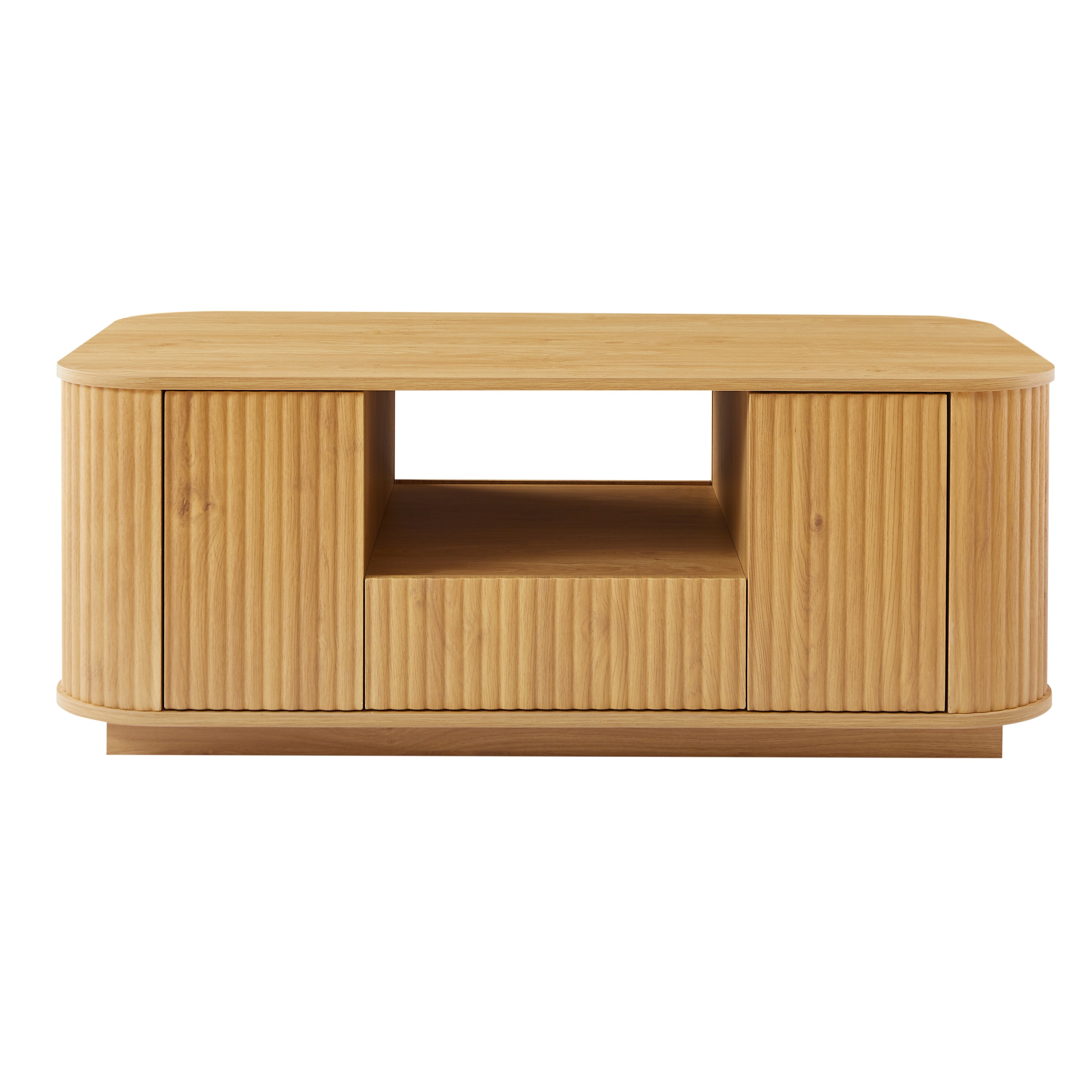 Modern Wavy Rounded Coffee Table