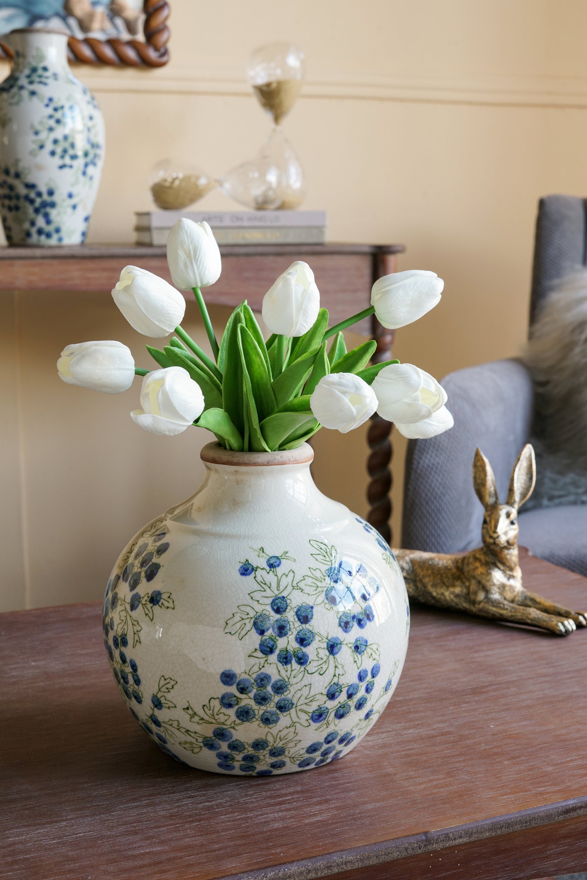 Blueberry Ceramic Vase