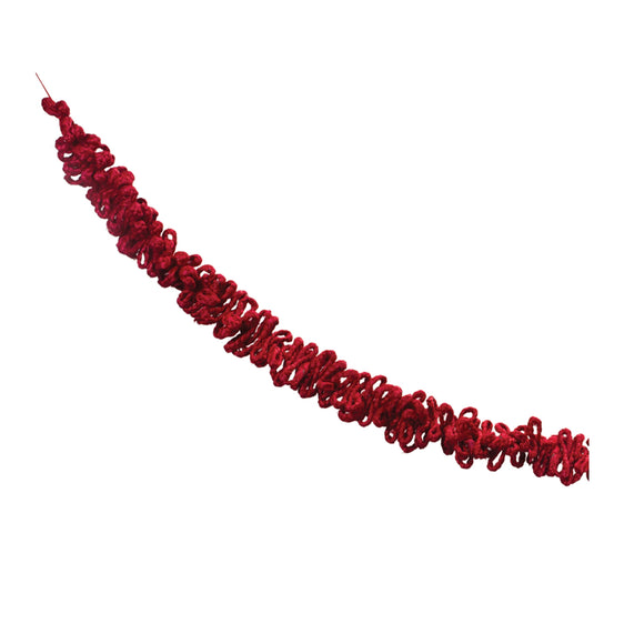 Bunched-Jute-Garland-(set-of-2)-Red-Faux-Florals