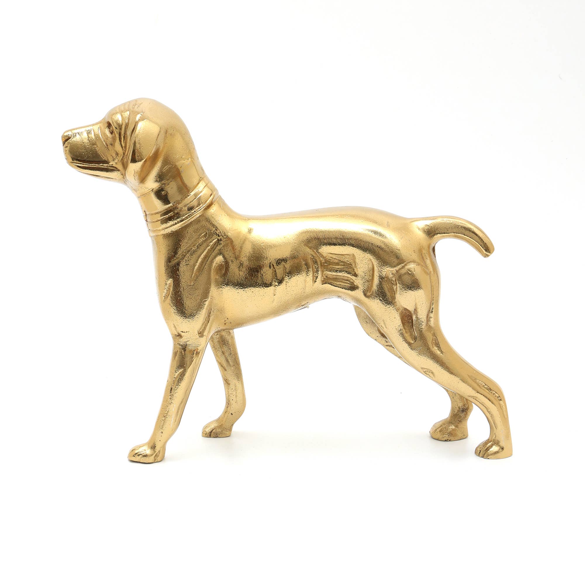 Decorative Aluminum Dog Statue