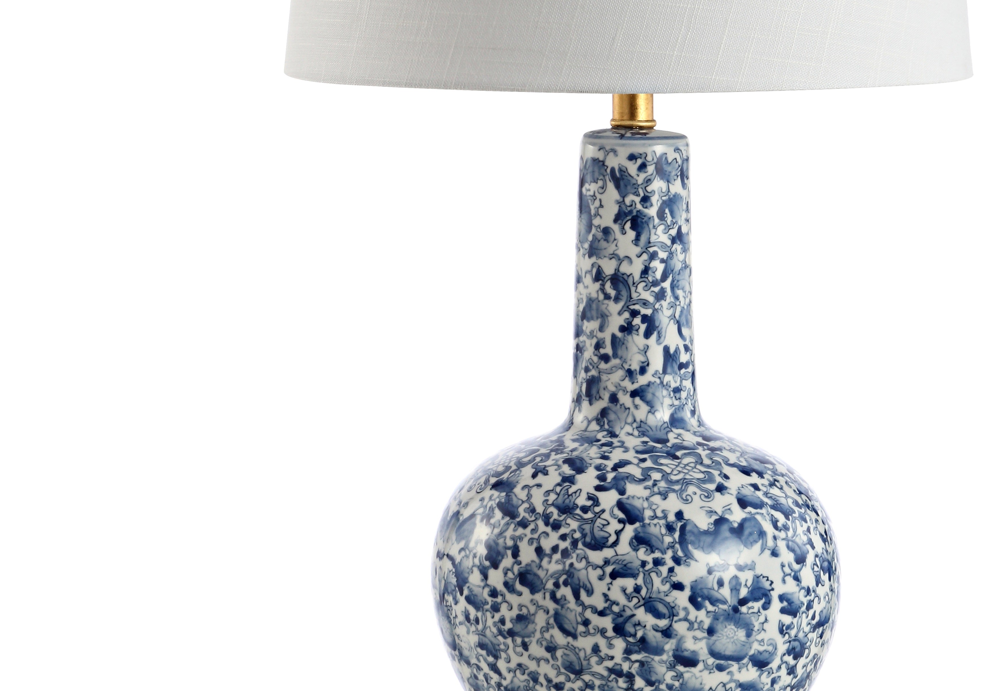 Chinois Ceramic/Iron Classic Cottage LED Table Lamp