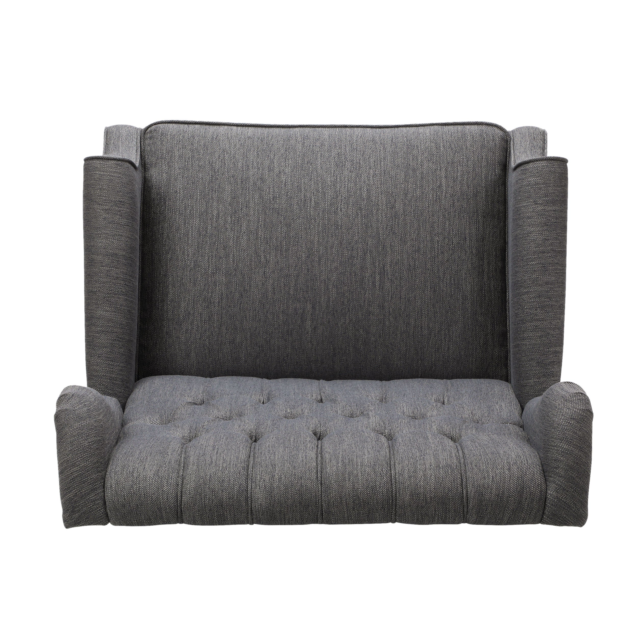 Oversized Wingback Tufted Recliner Accent Chair