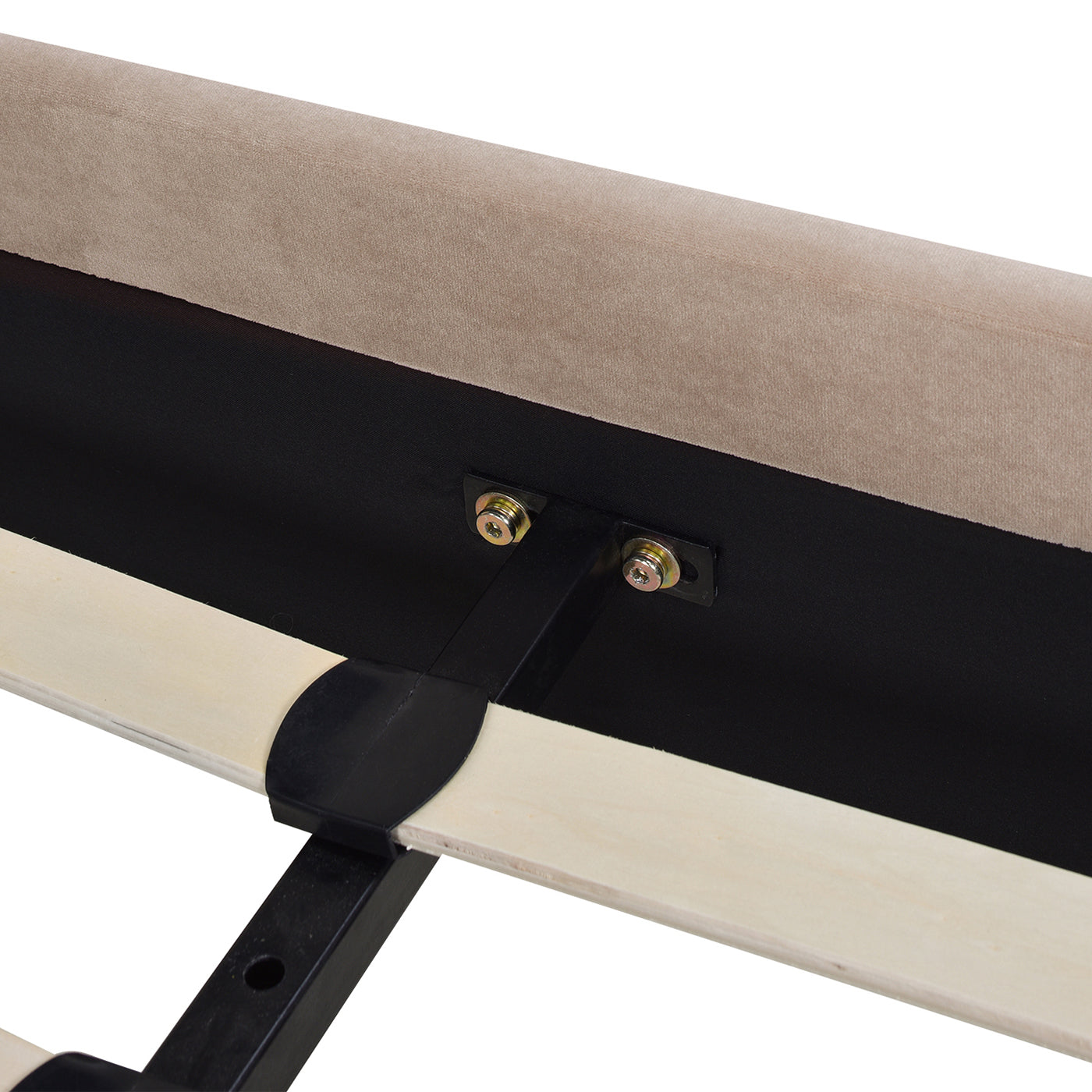 Asphodel Upholstered Platform Bed with Channel Tufted Headboard