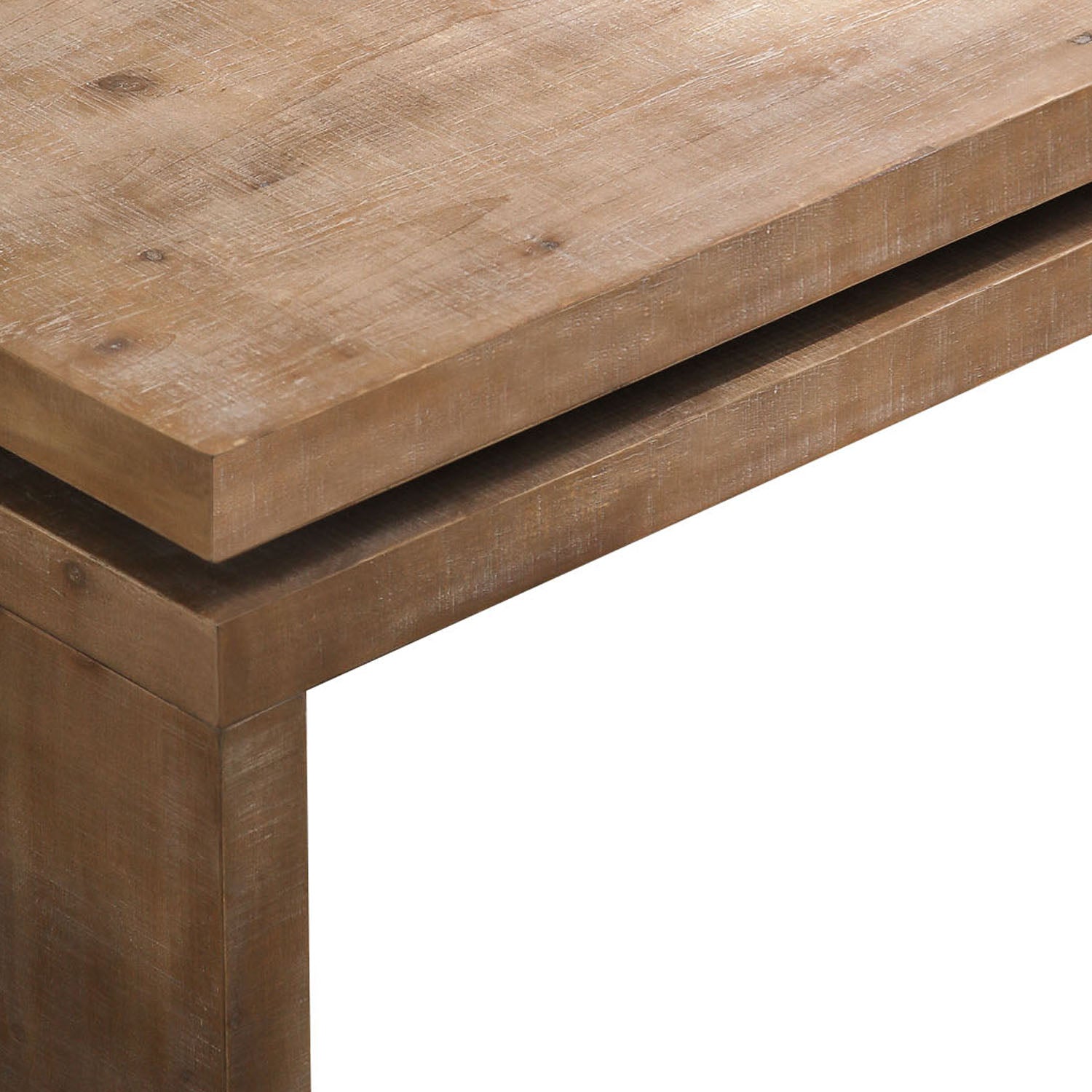 Modern Black Wood Coffee Table