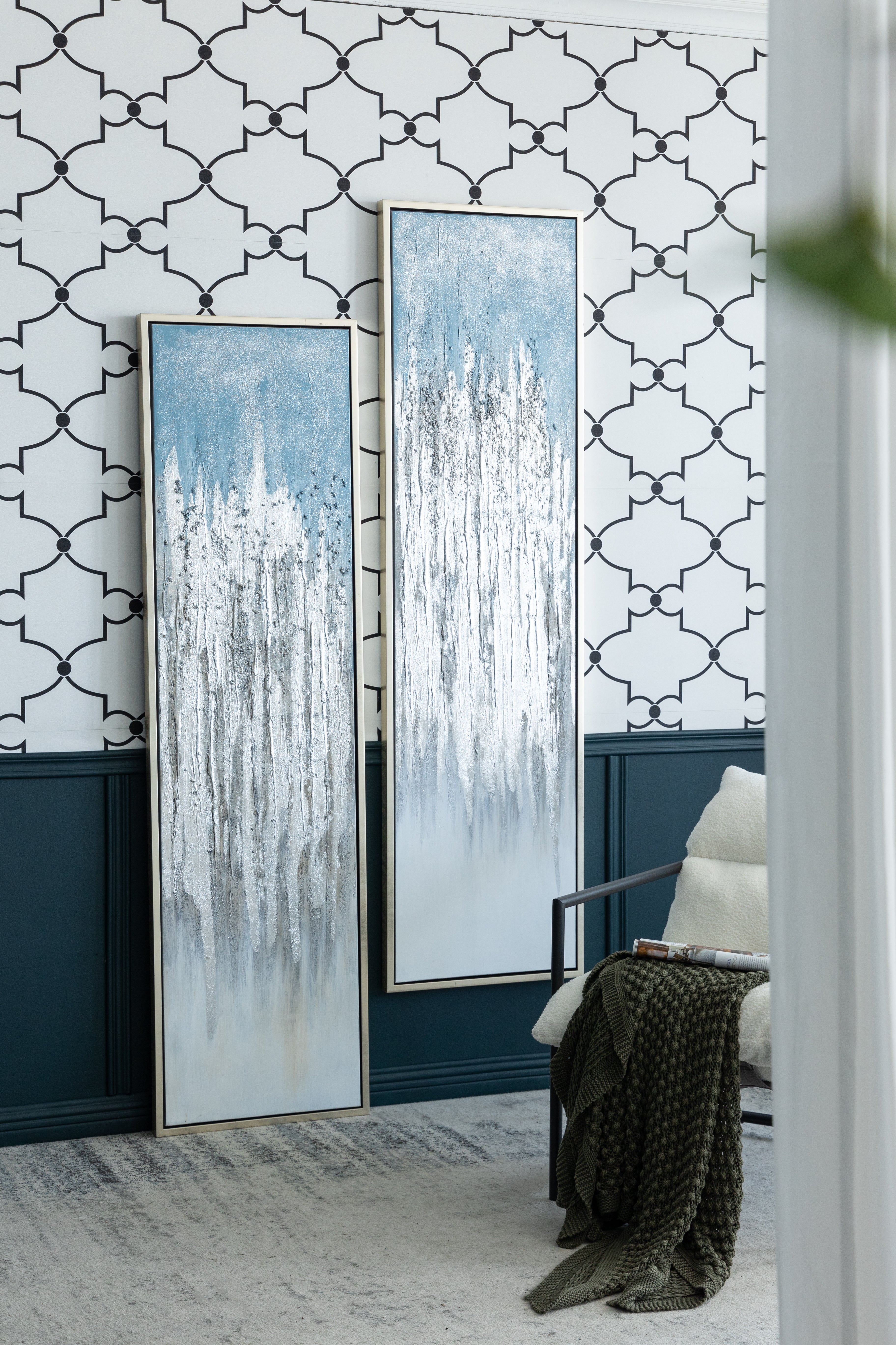Dhalia Ombre Wall Art