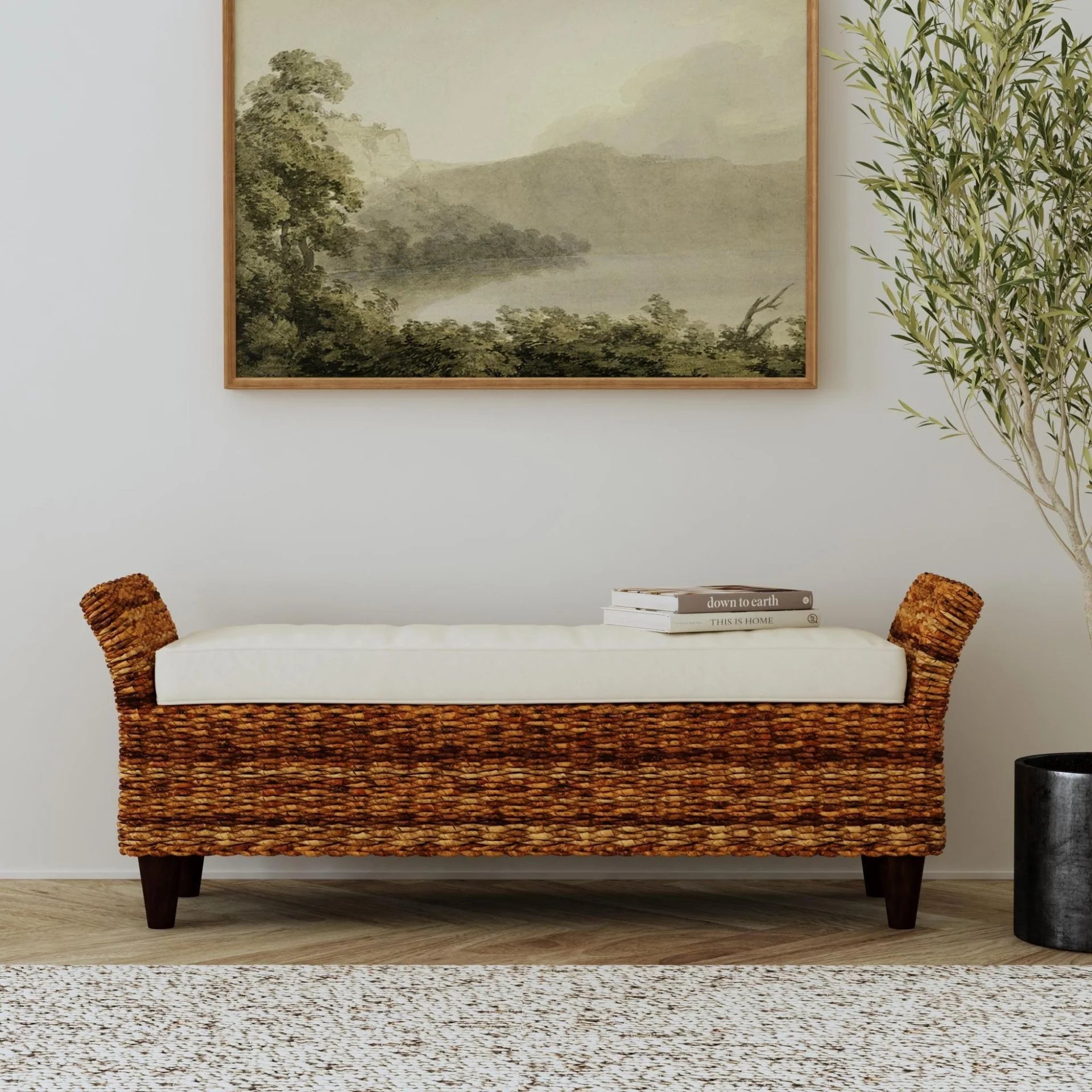 Woven Double Bench