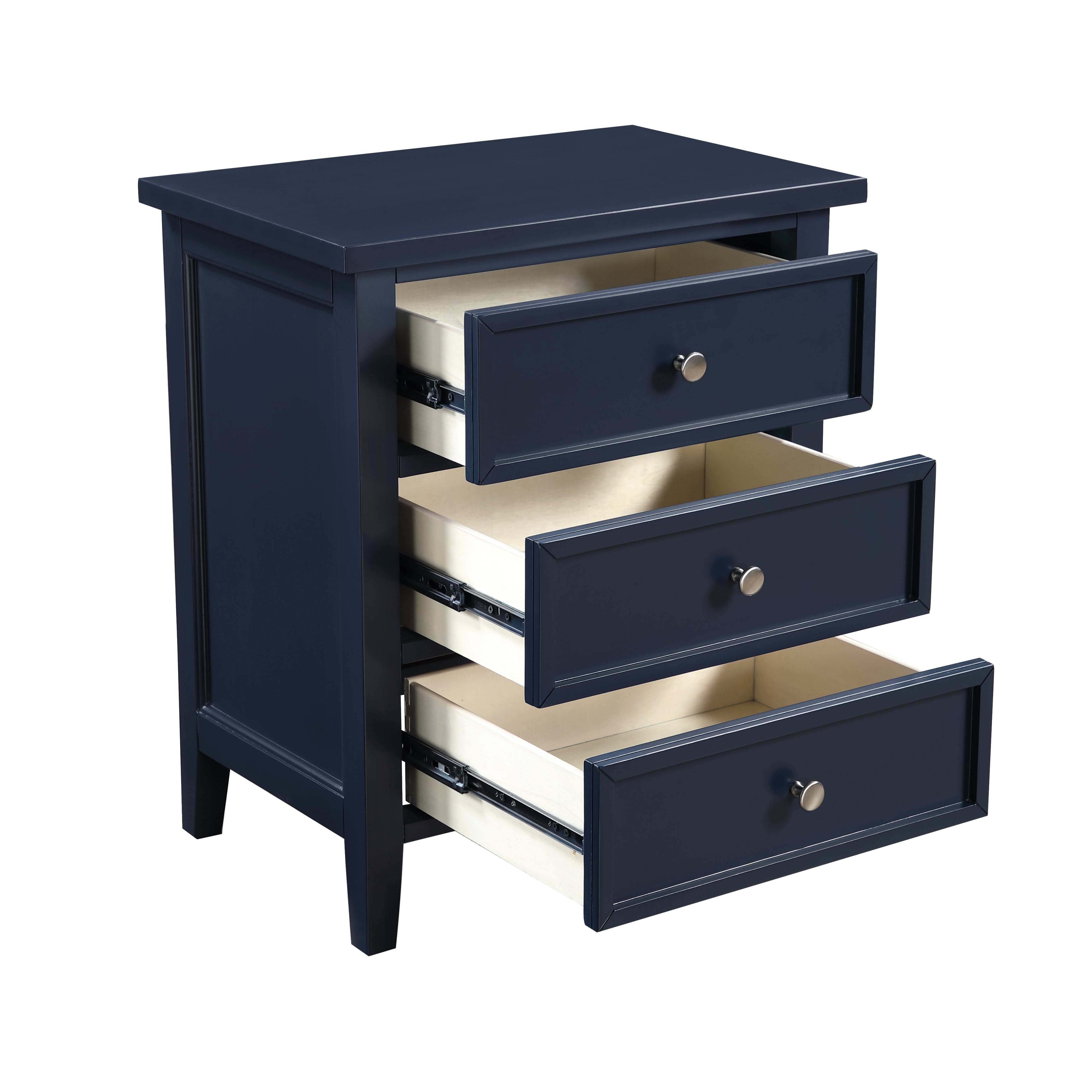 Luca 3-Drawer Nightstand
