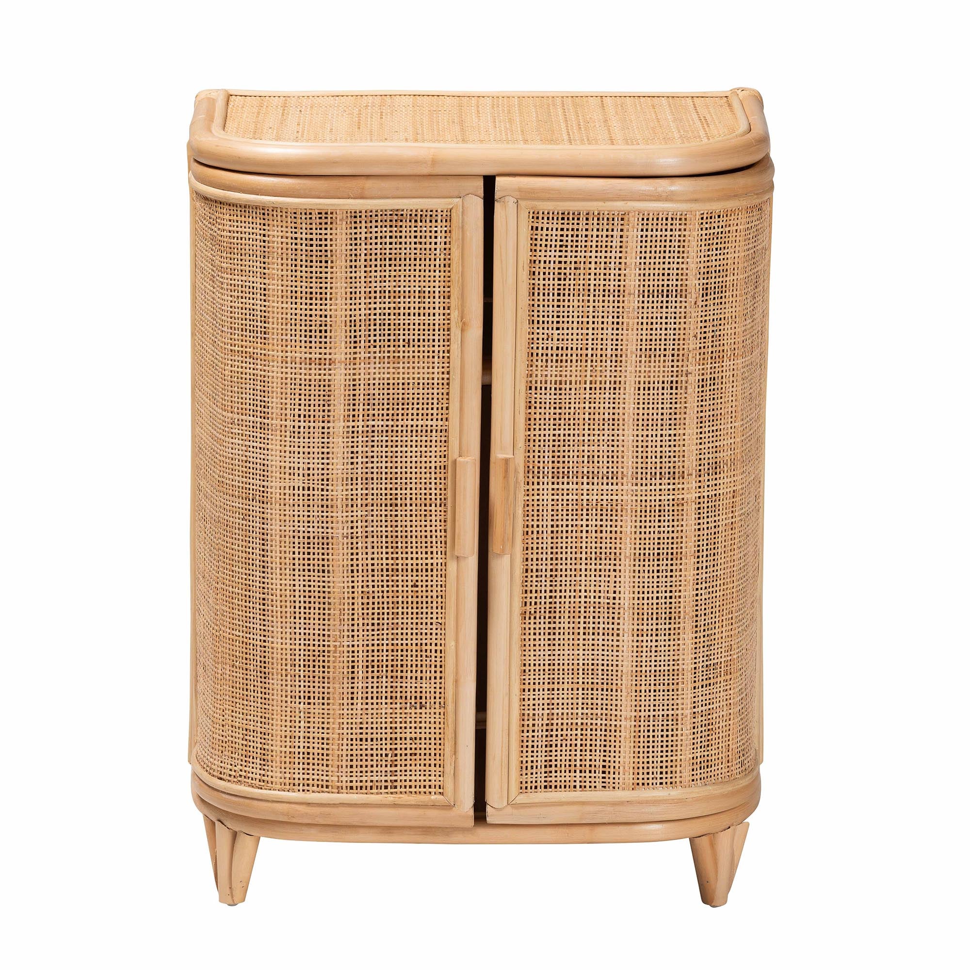 Fleur Rattan Storage Cabinet