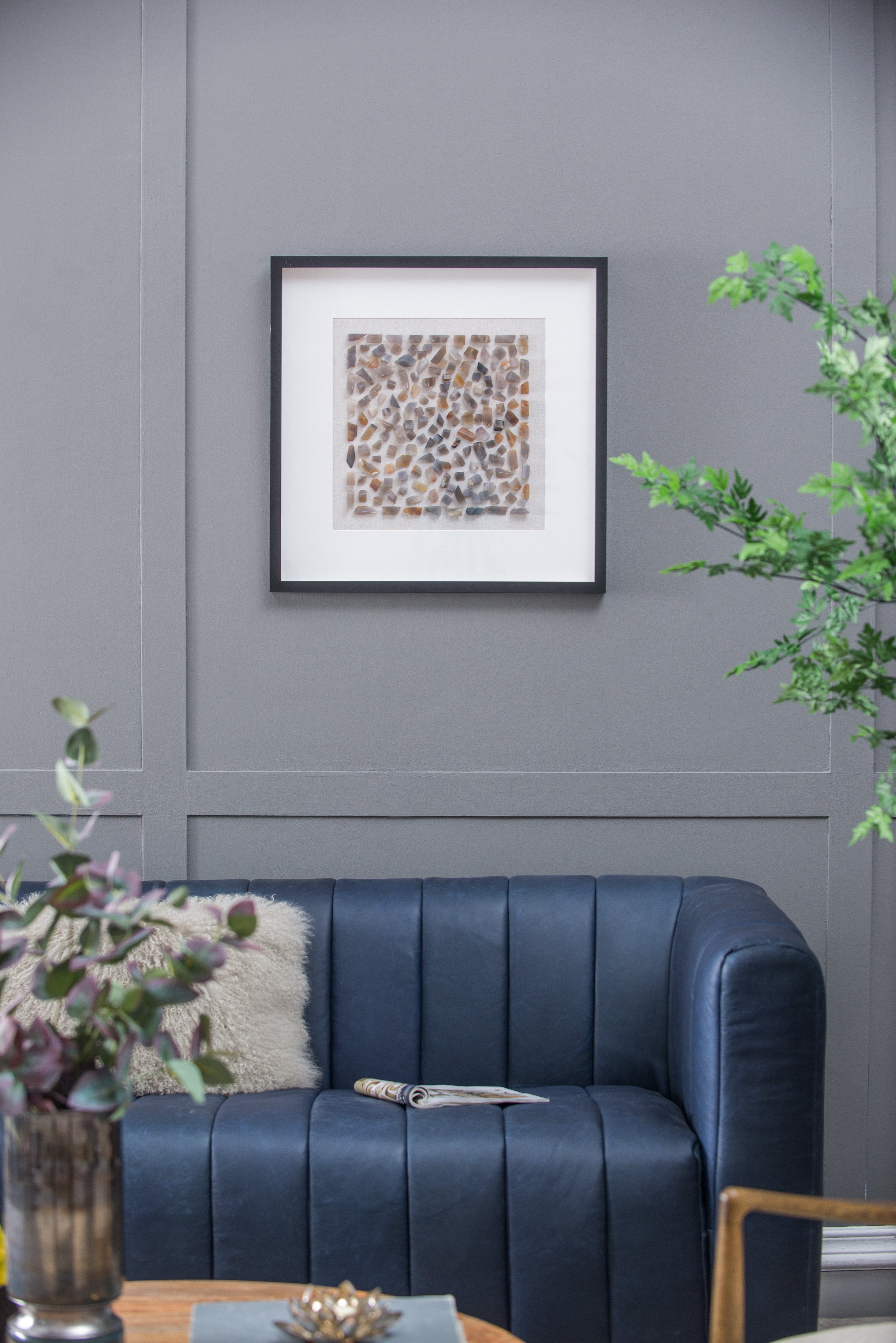 Shokha Agate Shadow Box Wall Décor