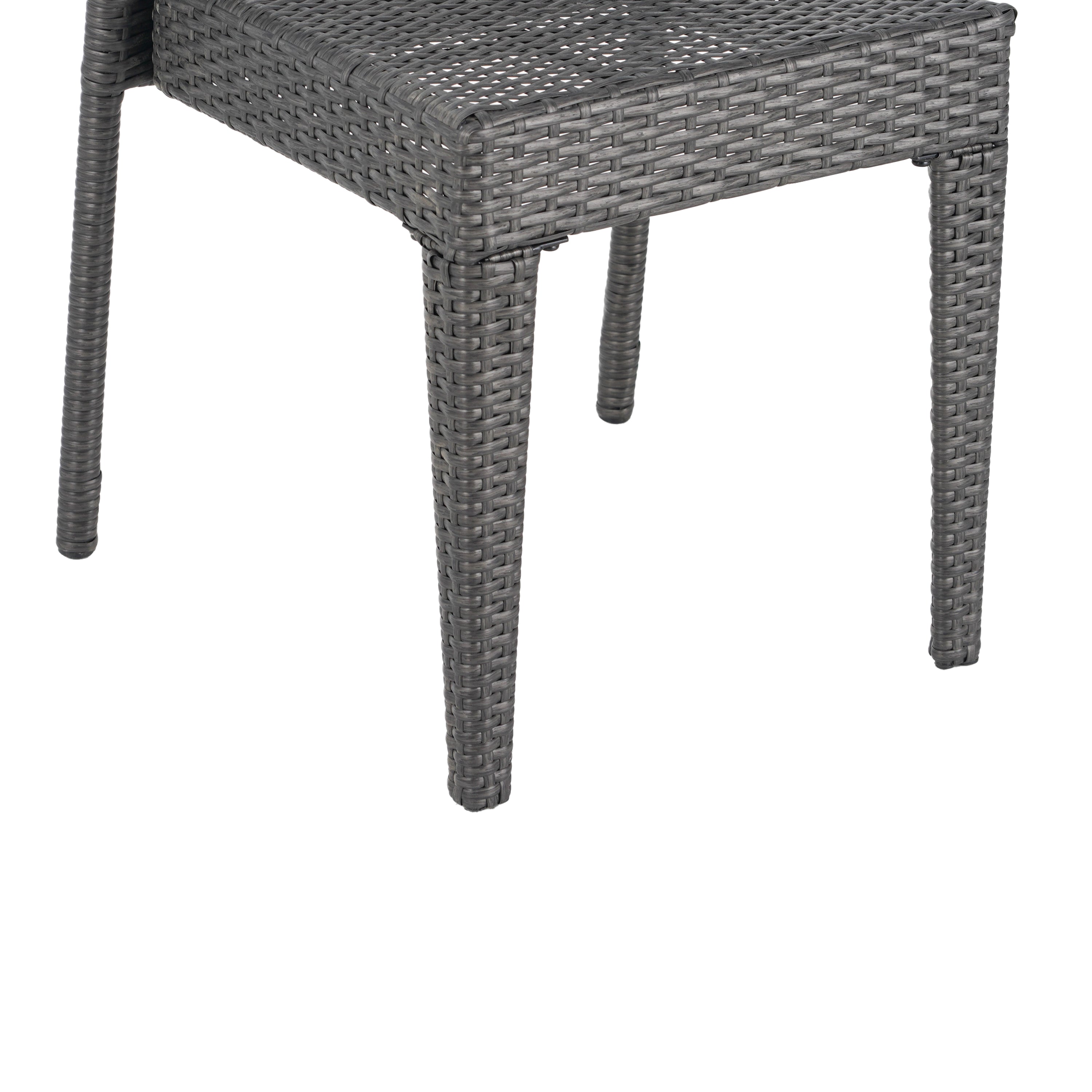 Farley Stacking Outdoor Dining Chairs, Set of 2