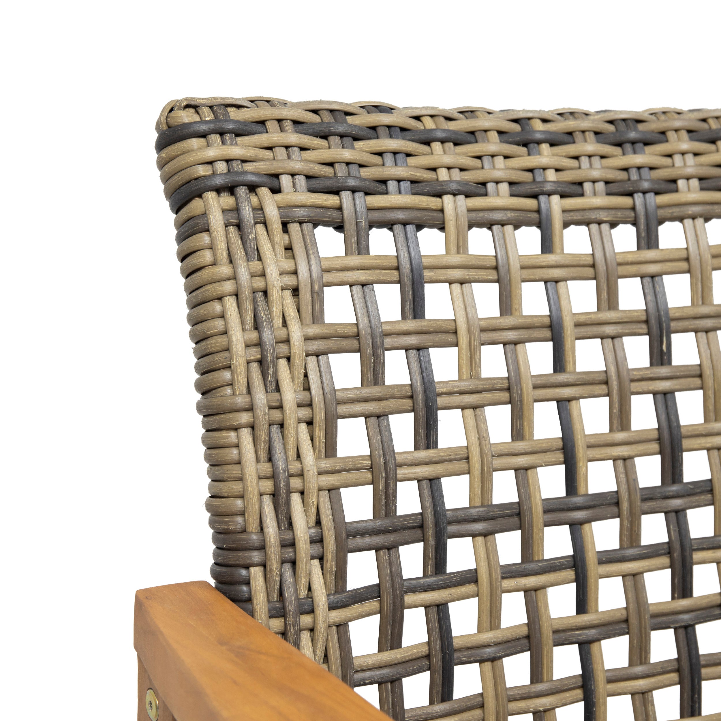 Hampton Outdoor Rattan Dining Chairs, Set of 2
