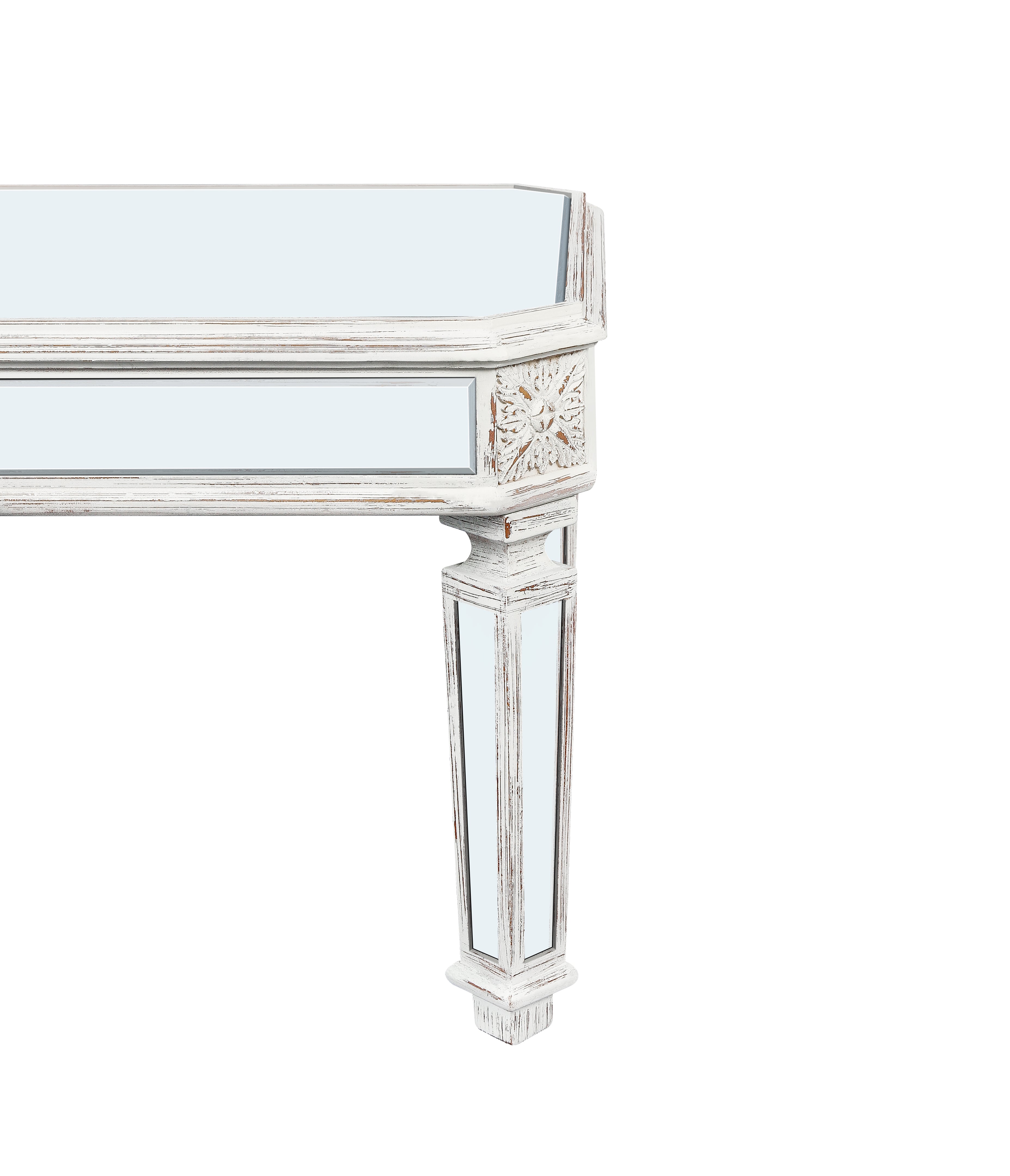 Silver Mirrored Coffee Table