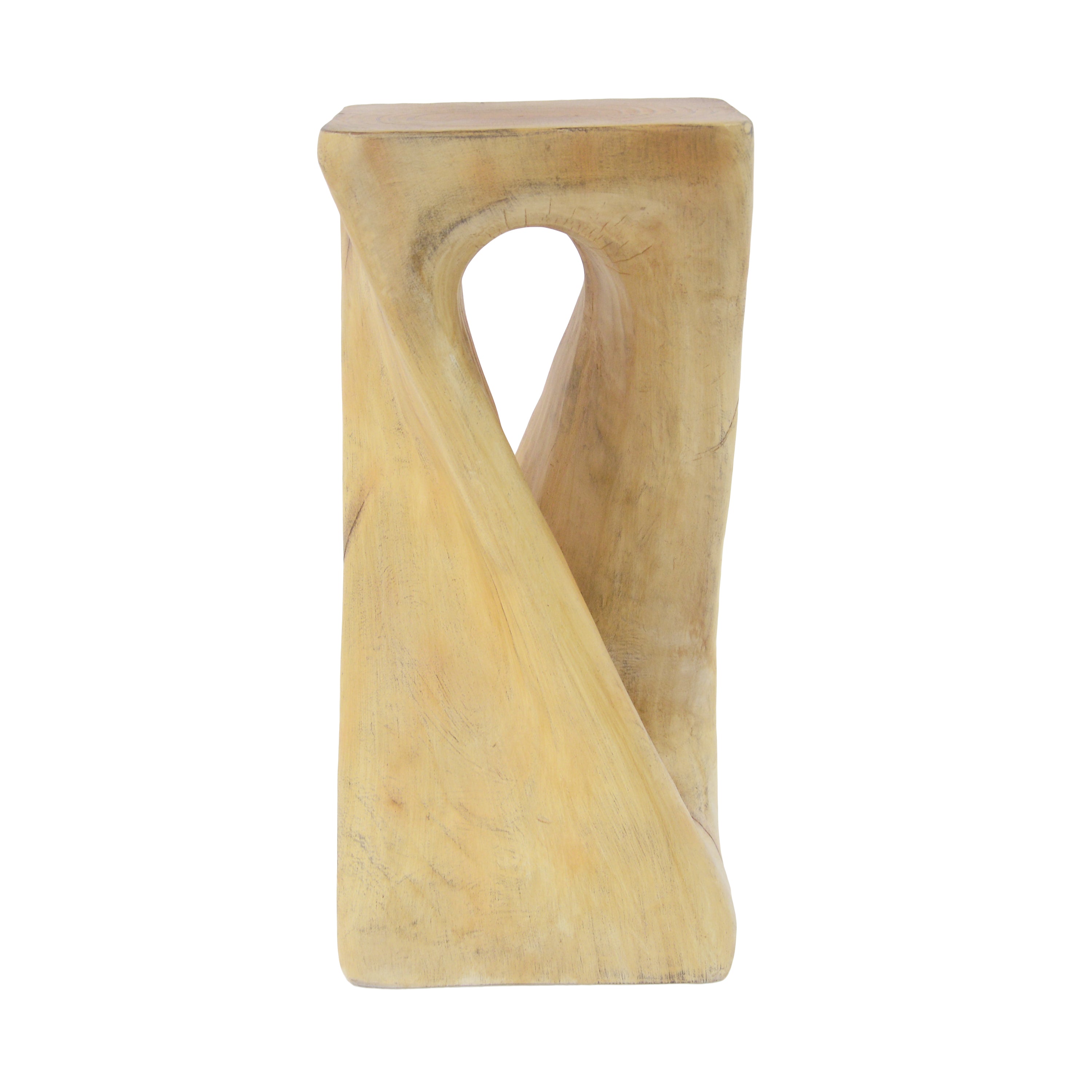 Twist Shape Accent Table