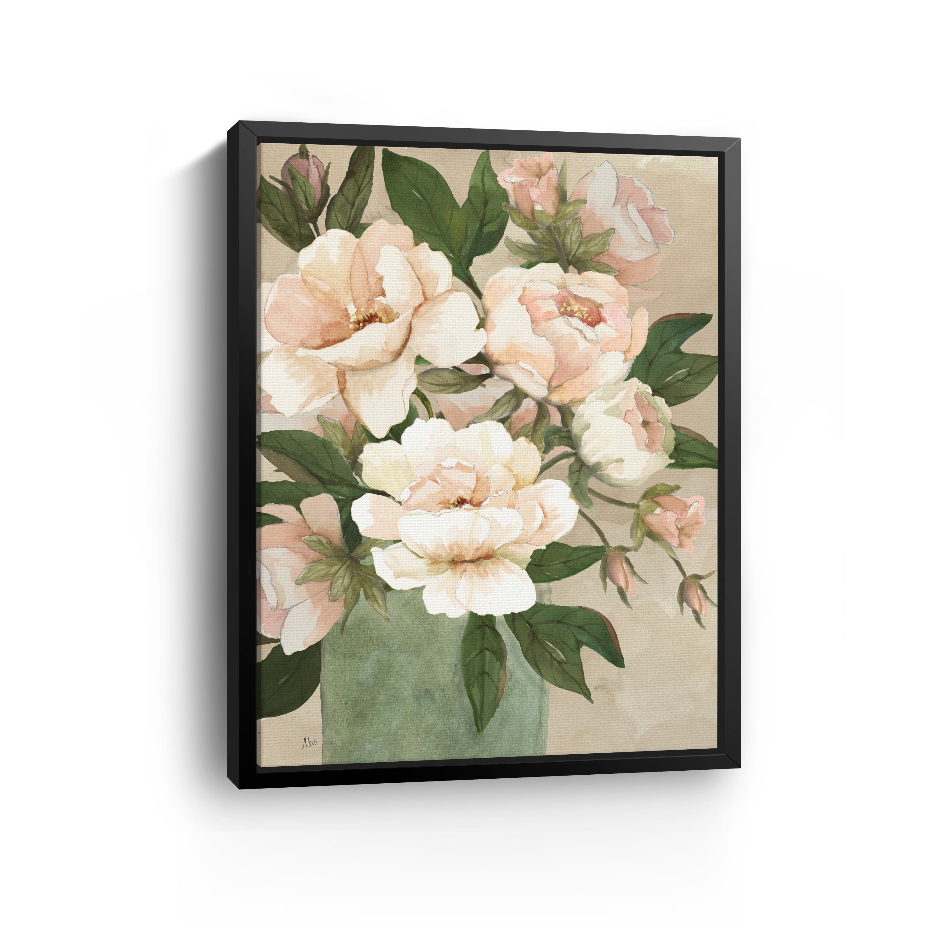 Peony Pleasure I Canvas Giclee