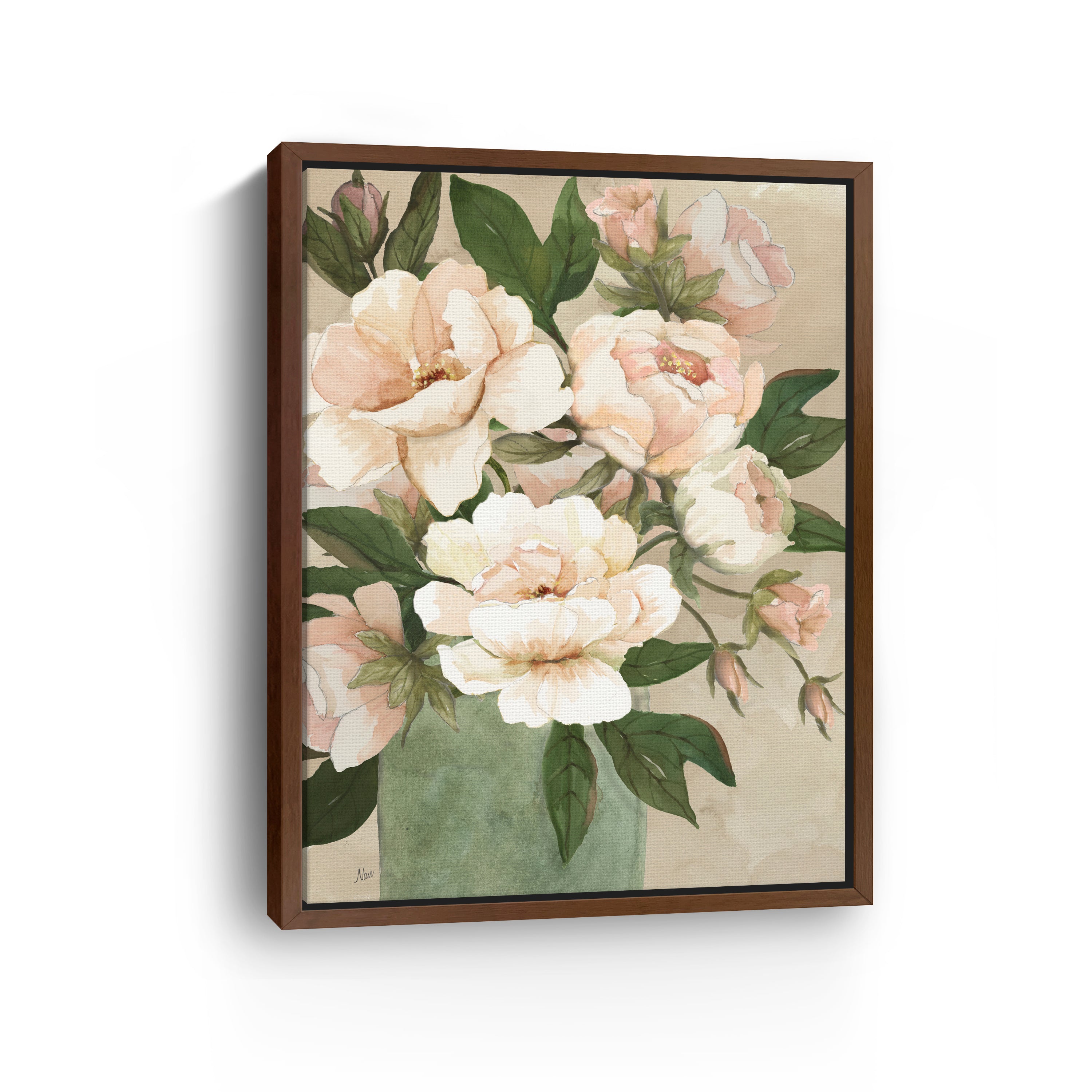Peony Pleasure I Canvas Giclee
