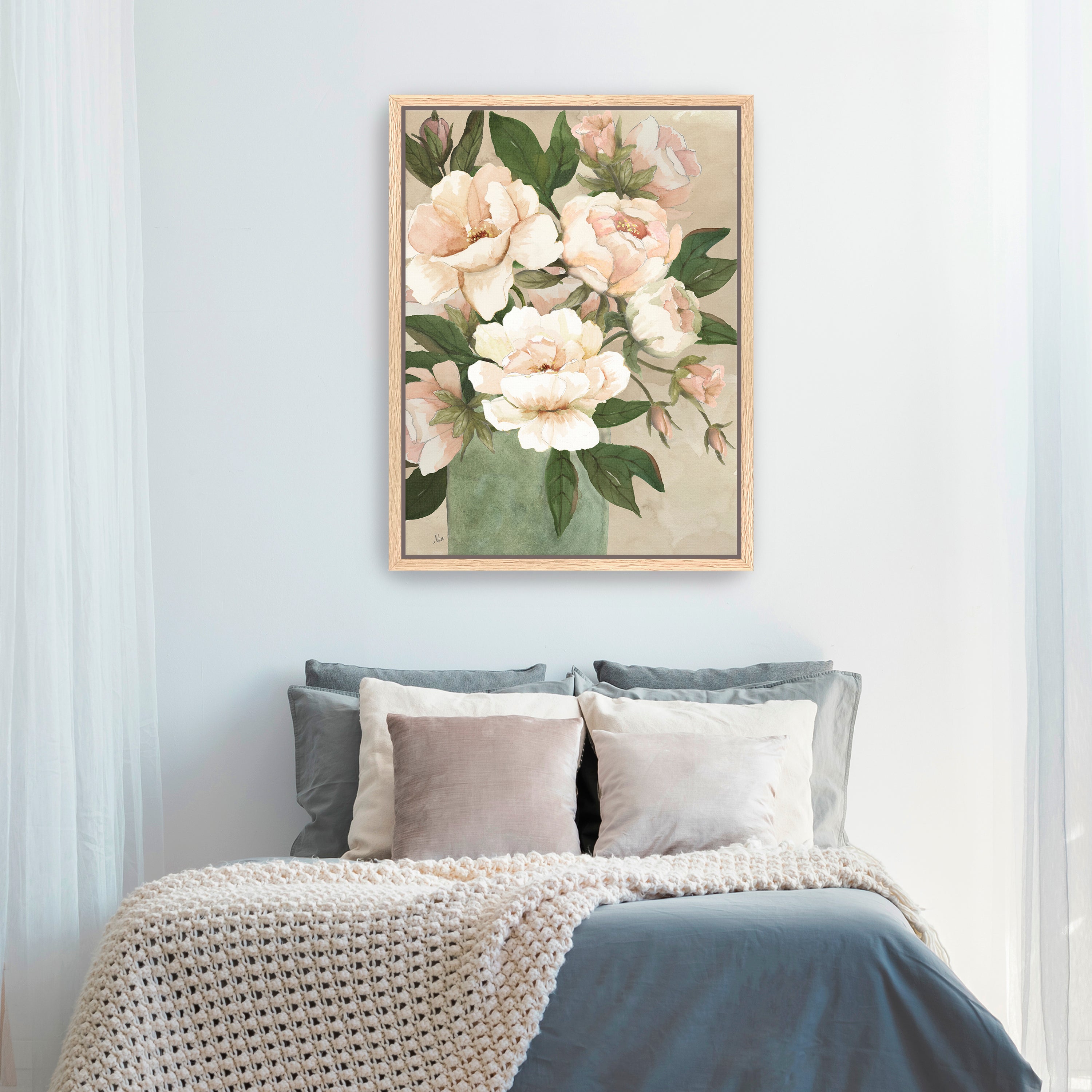 Peony Pleasure I Canvas Giclee