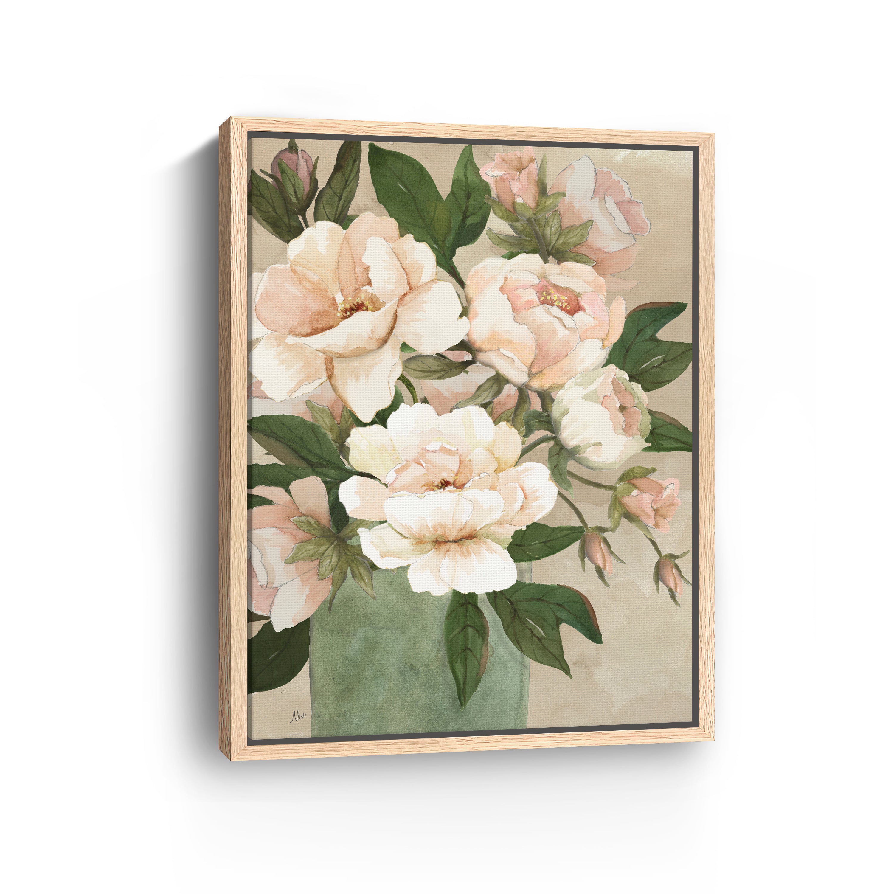 Peony Pleasure I Canvas Giclee