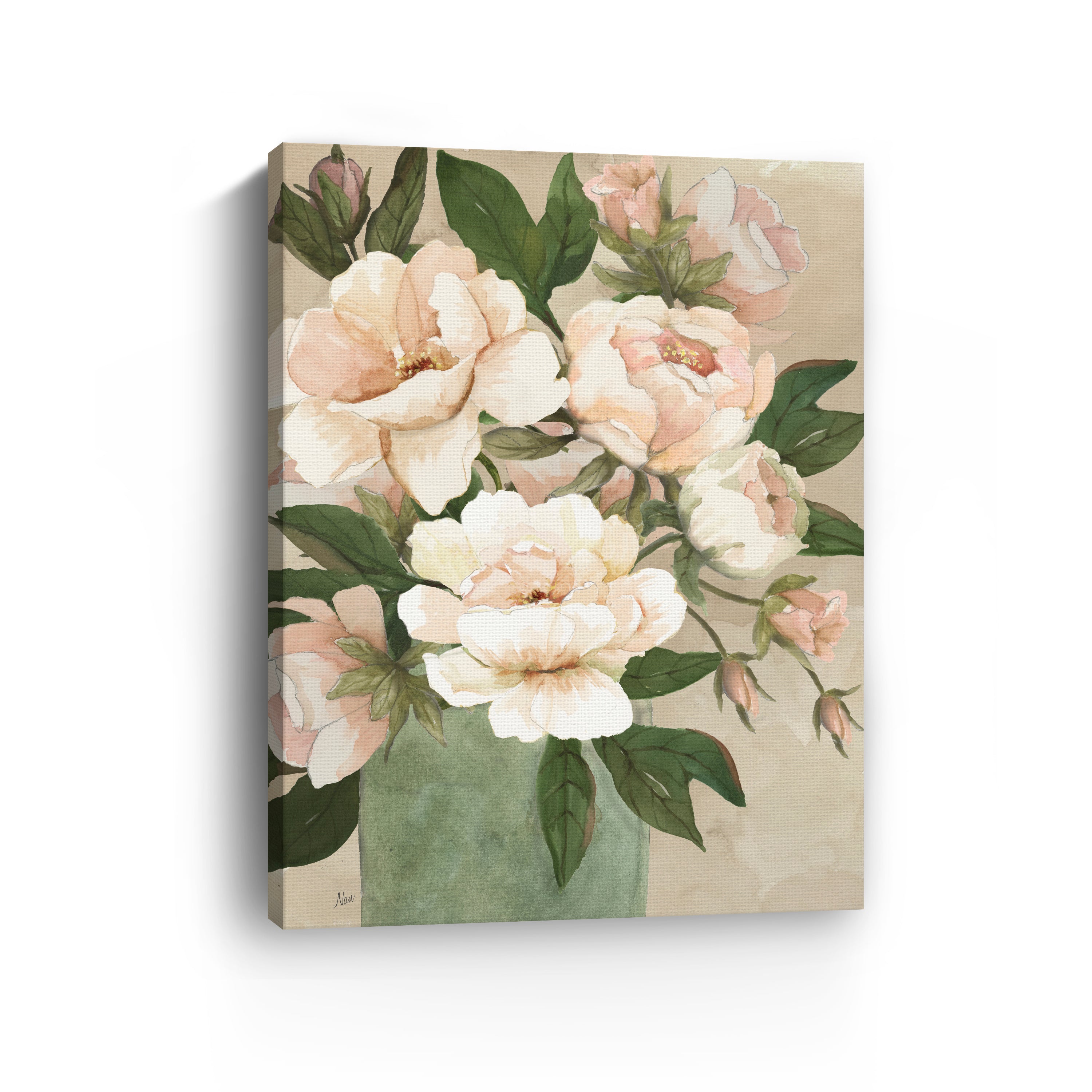 Peony Pleasure I Canvas Giclee