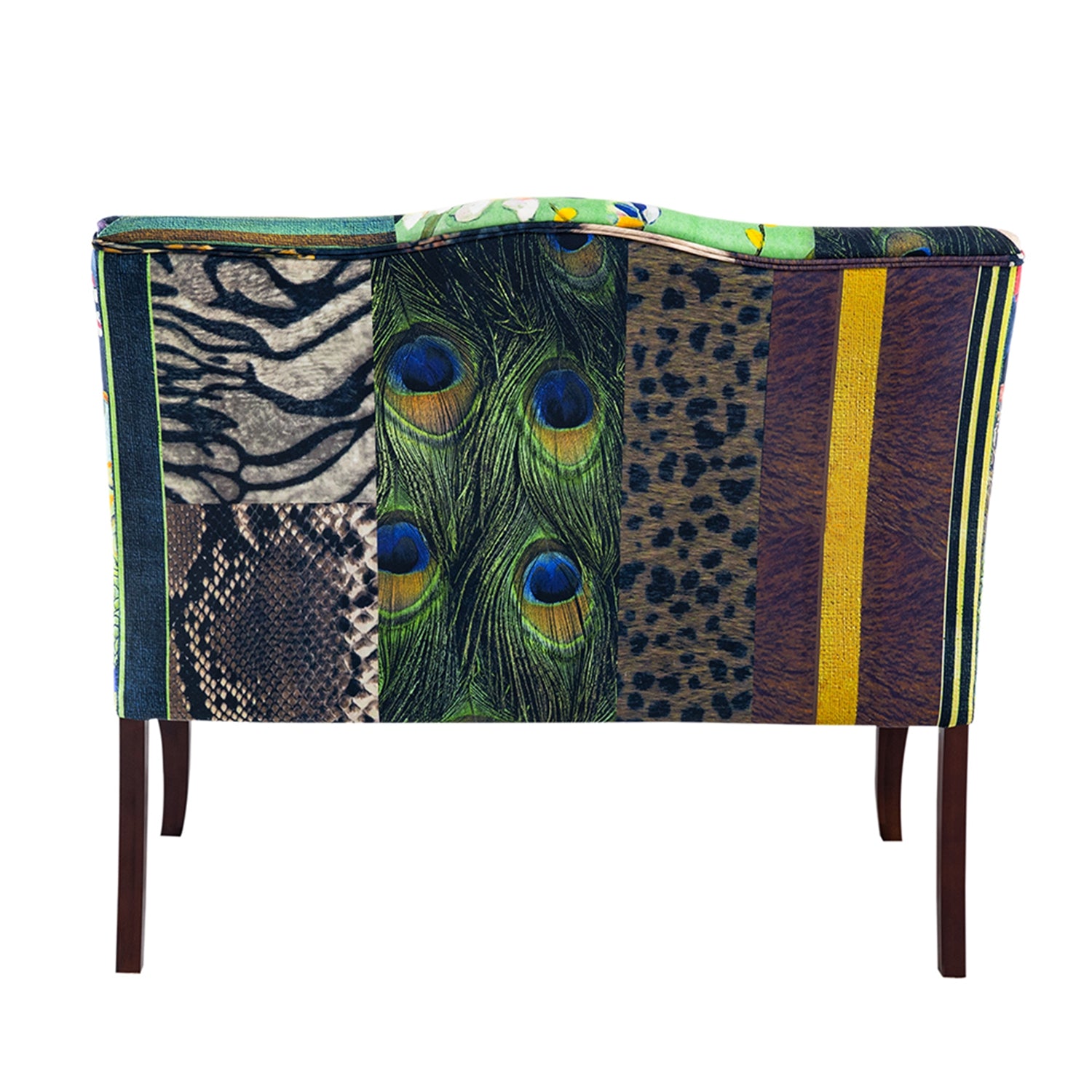 Vesta Bird Collage Print Settee