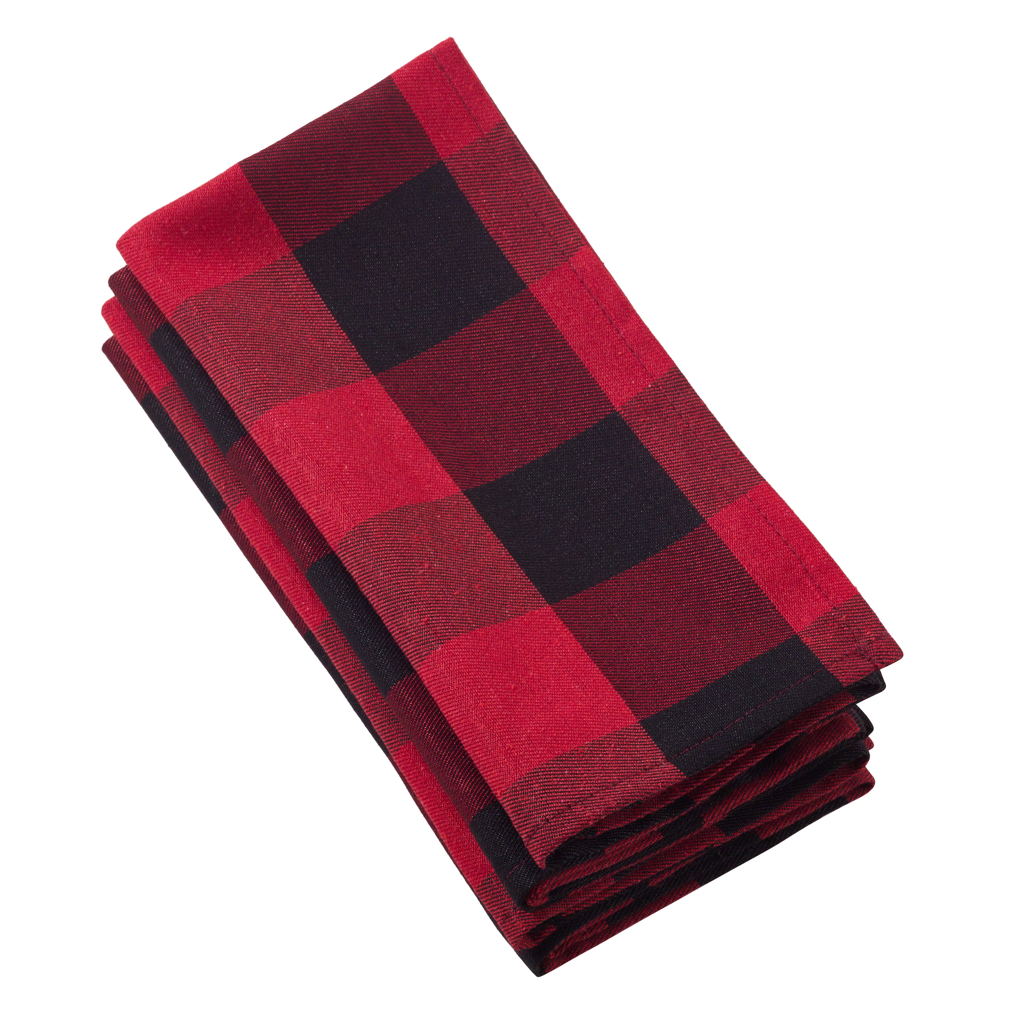 Buffalo Plaid Cotton Blend Table Napkin, Set of 4
