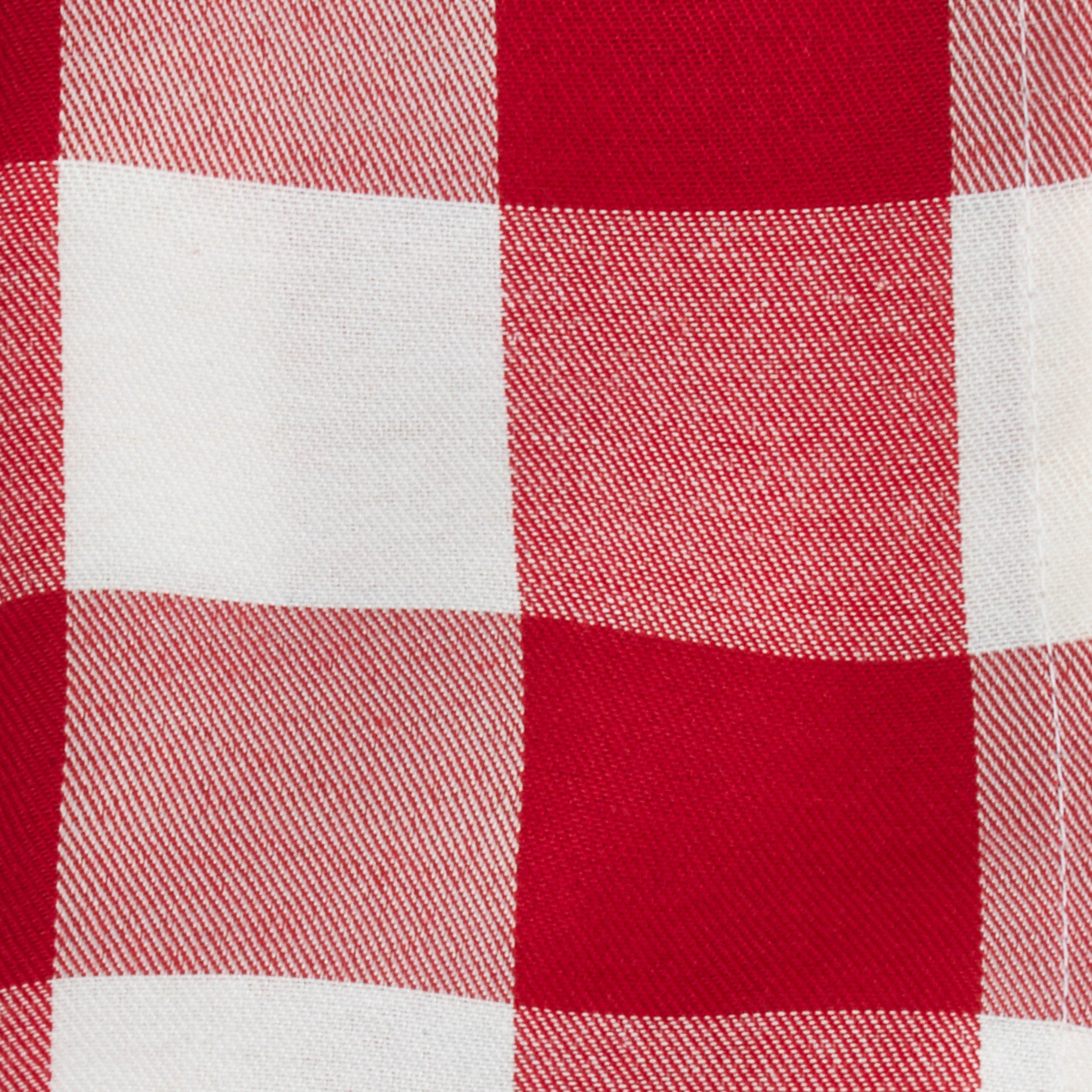 Buffalo Plaid Cotton Blend Table Napkins, Set of 4
