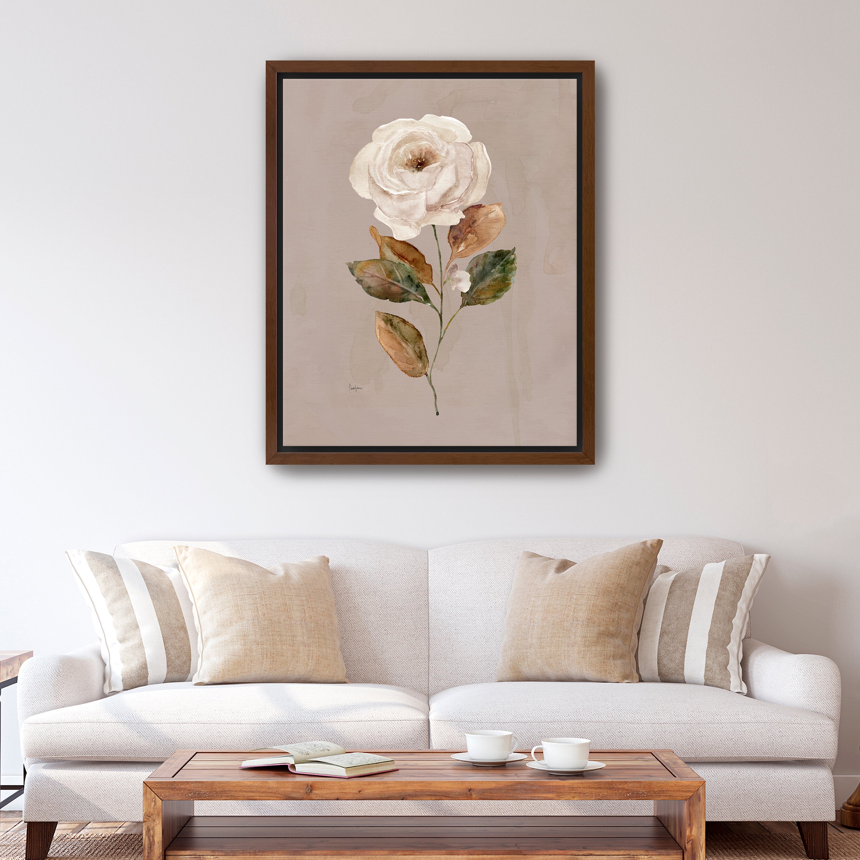 Aged Botanical II Canvas Giclee