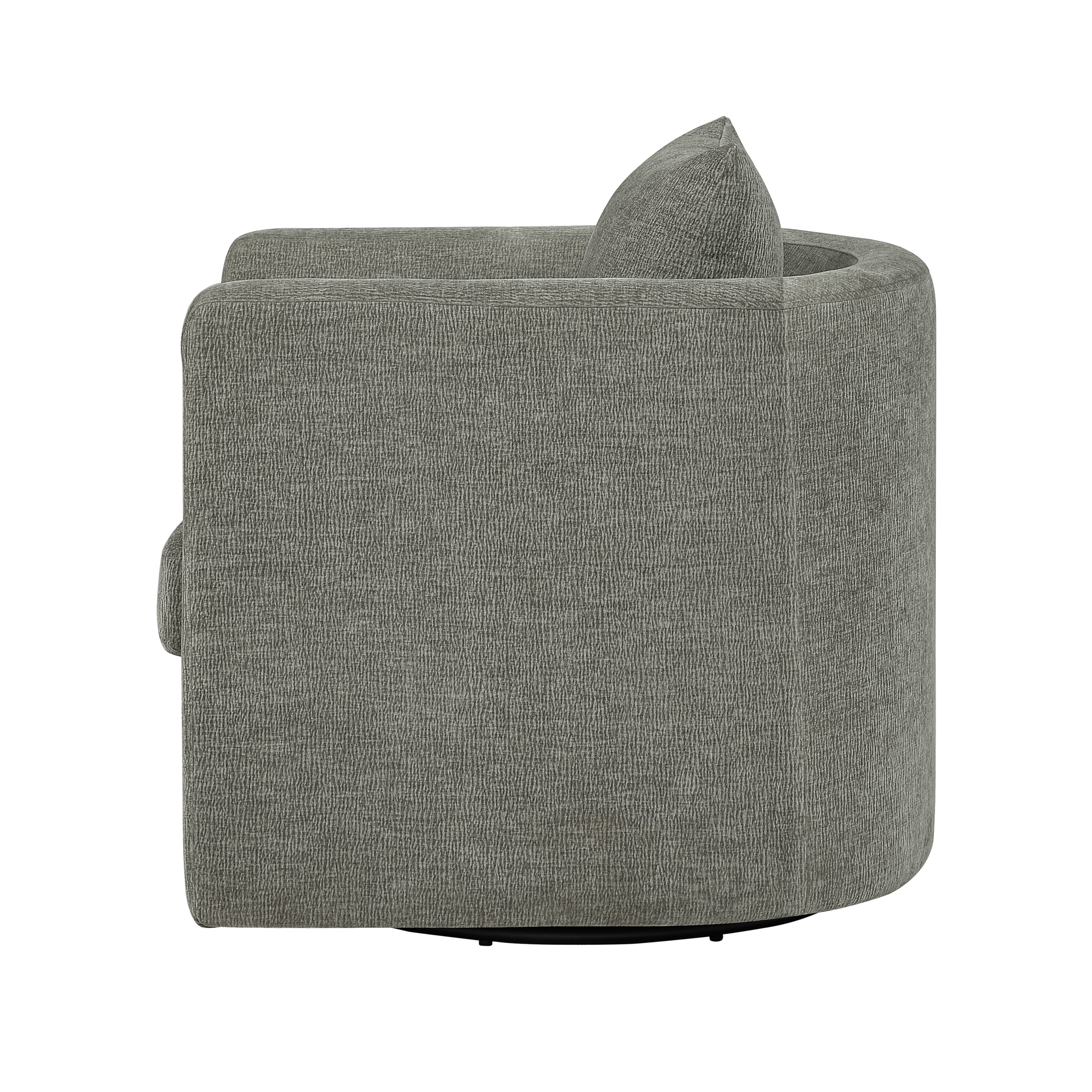 Sutton Swivel Barrel Chair with Performance Fabric