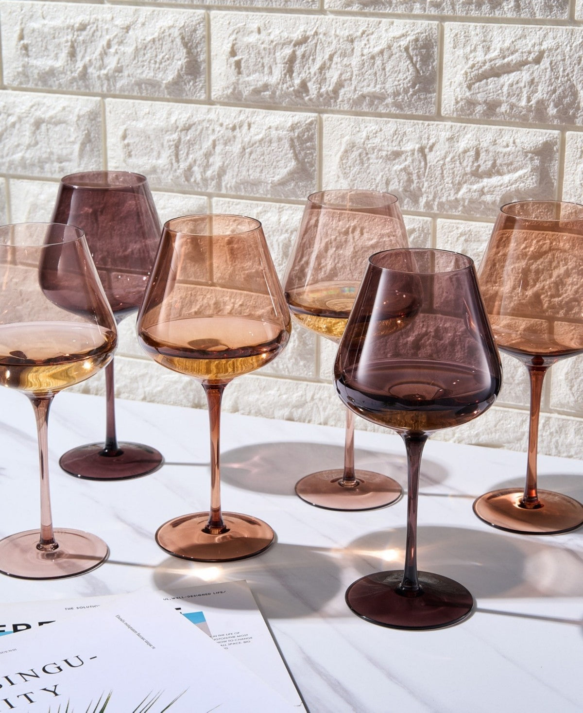 Venus Wine Glasses Set of 6
