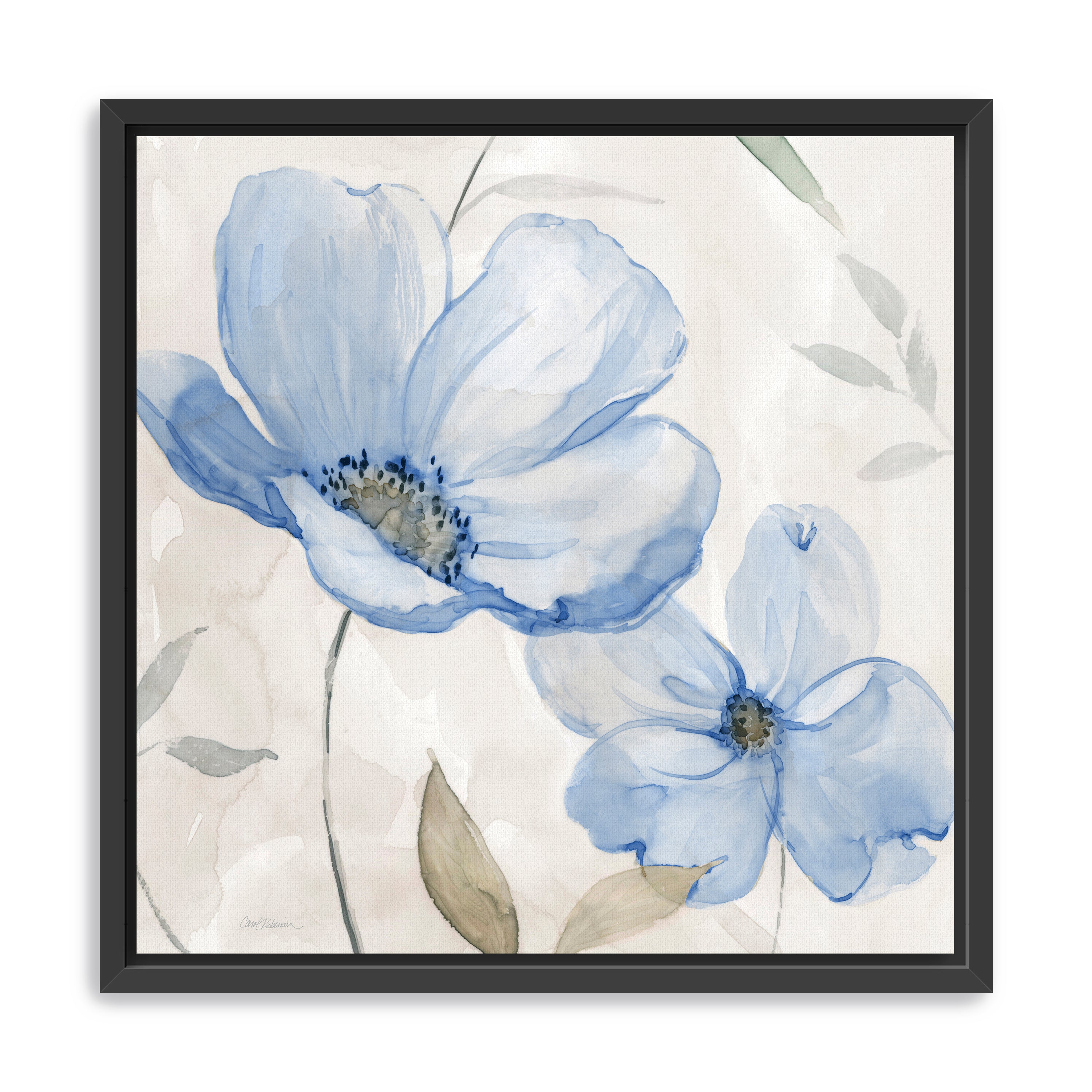 Blue Whispers I Canvas Giclee