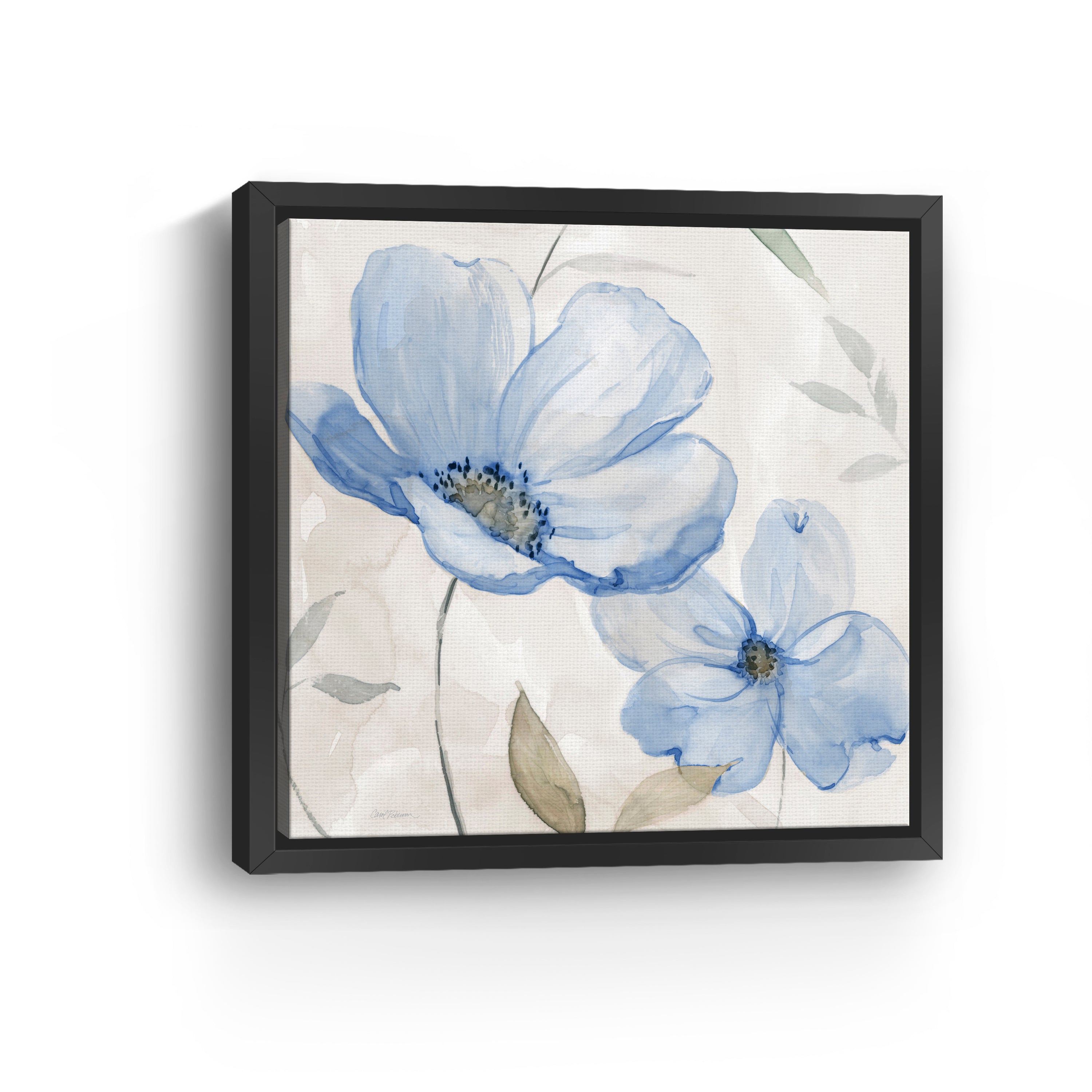 Blue Whispers I Canvas Giclee