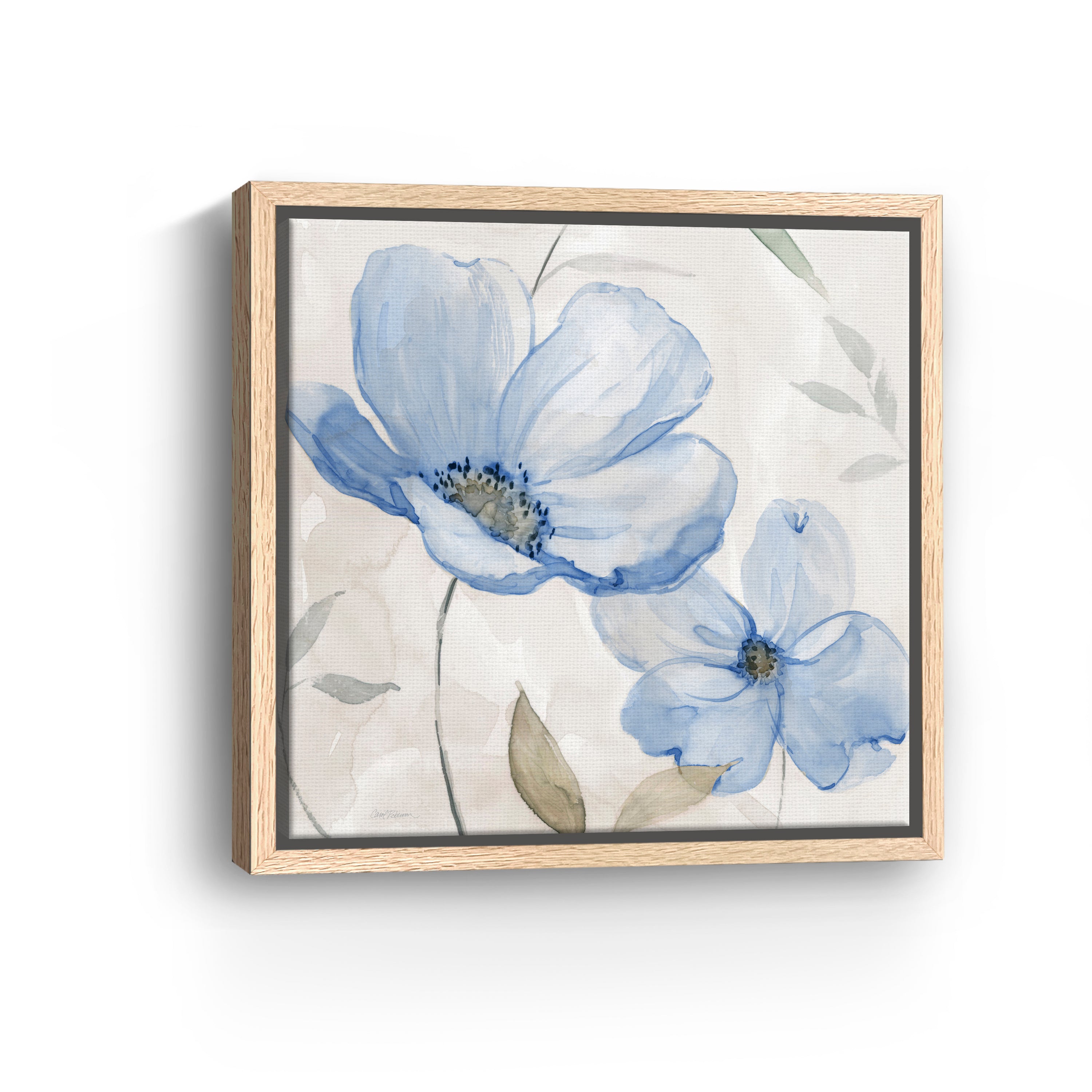 Blue Whispers I Canvas Giclee