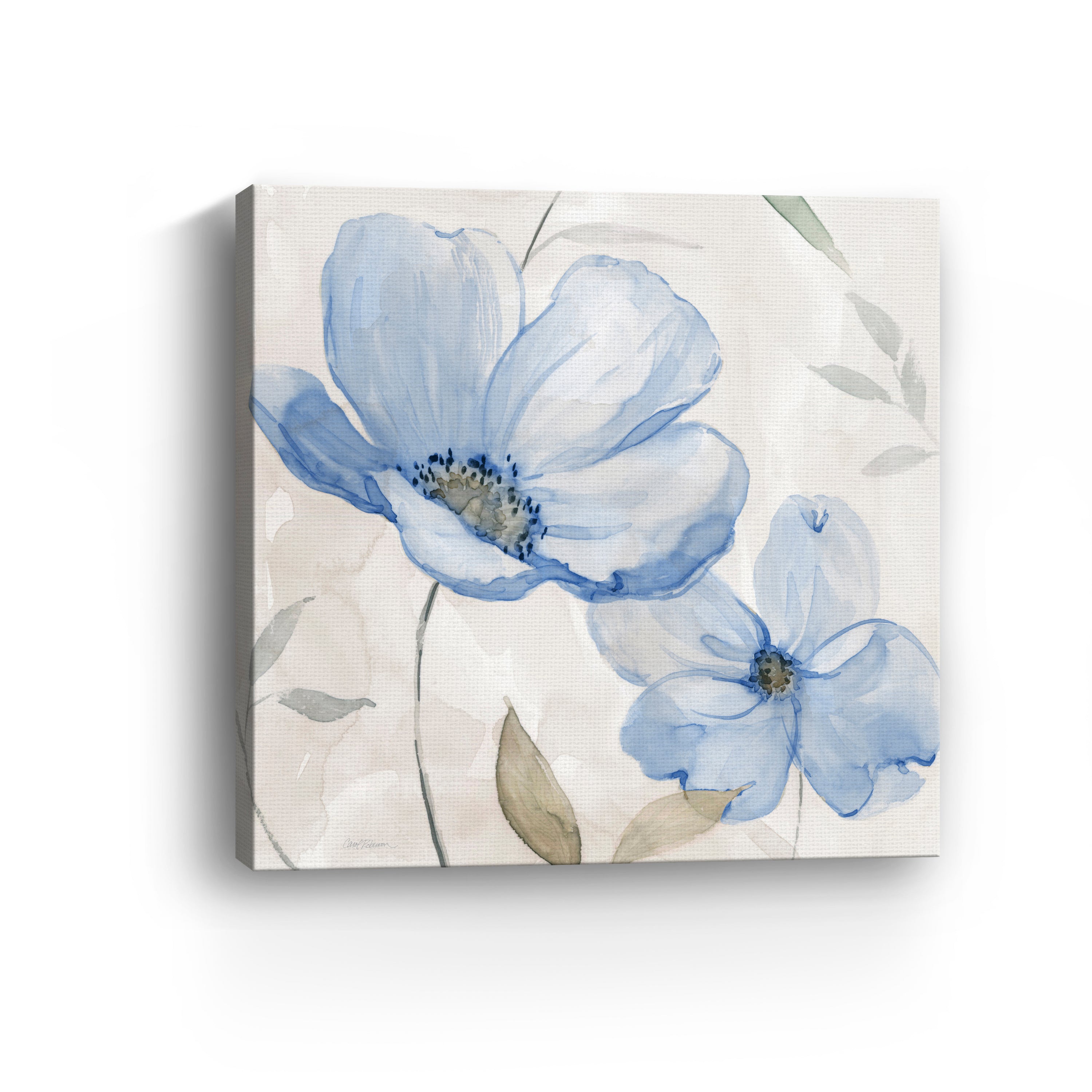 Blue Whispers I Canvas Giclee