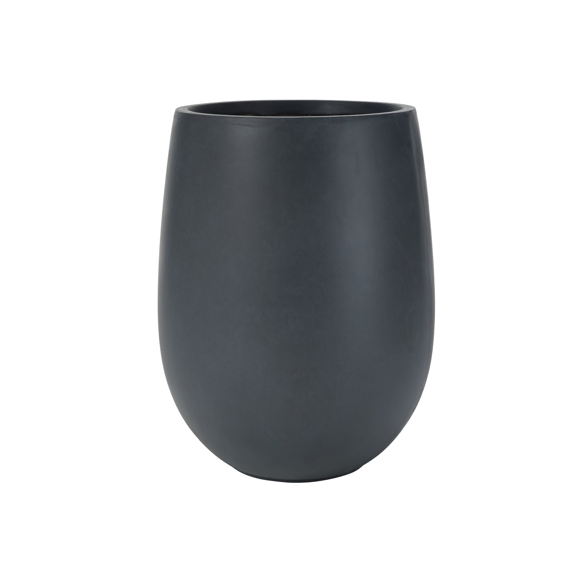 Egg Shaped Lightweight Outdoor Planter, Set of 3