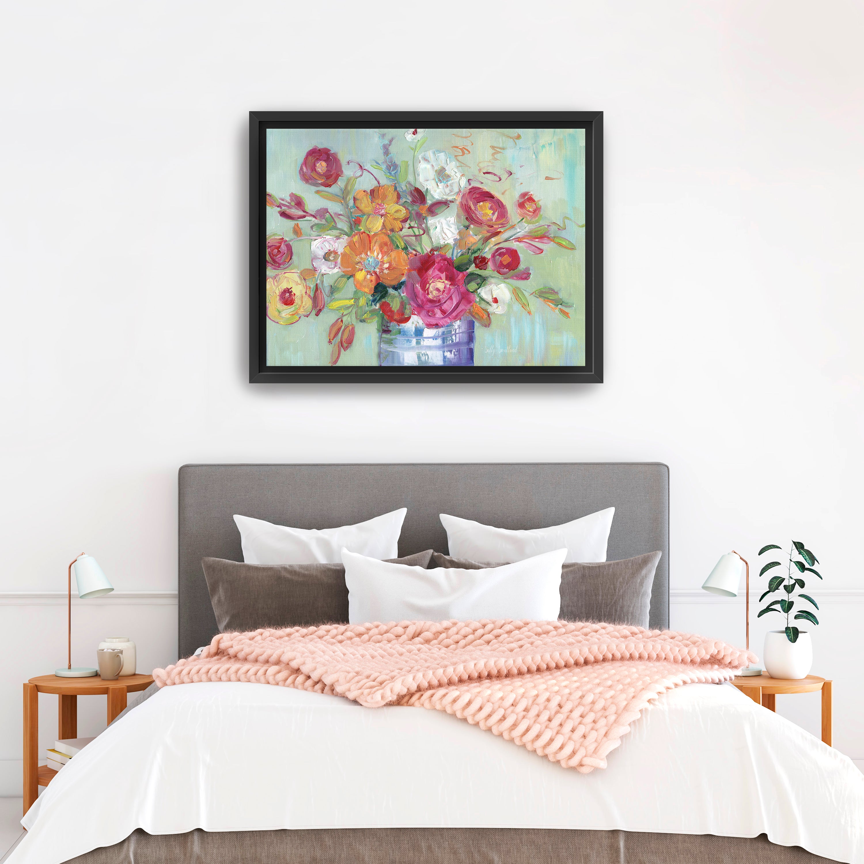 Summer's Brightest Canvas Giclee