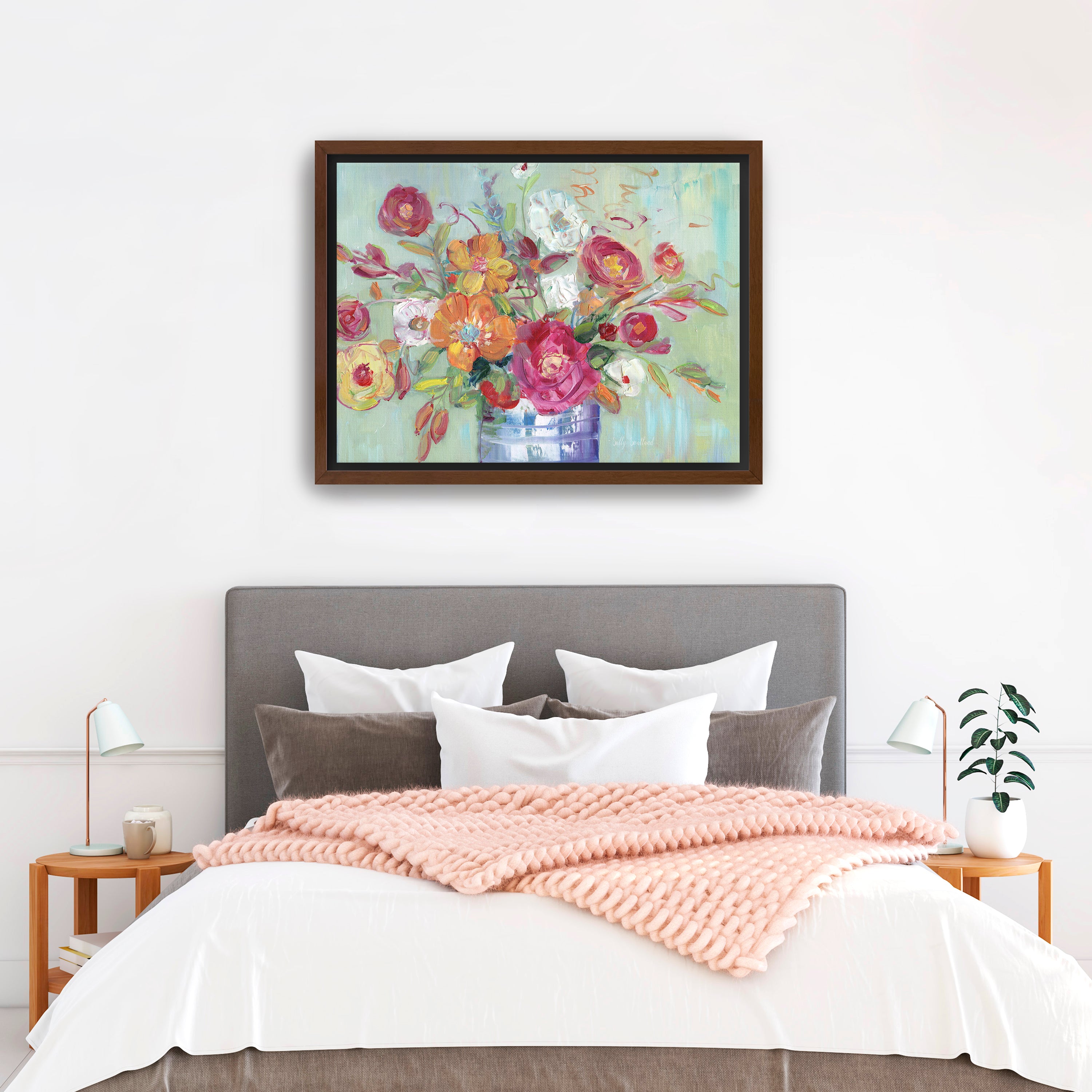 Summer's Brightest Canvas Giclee