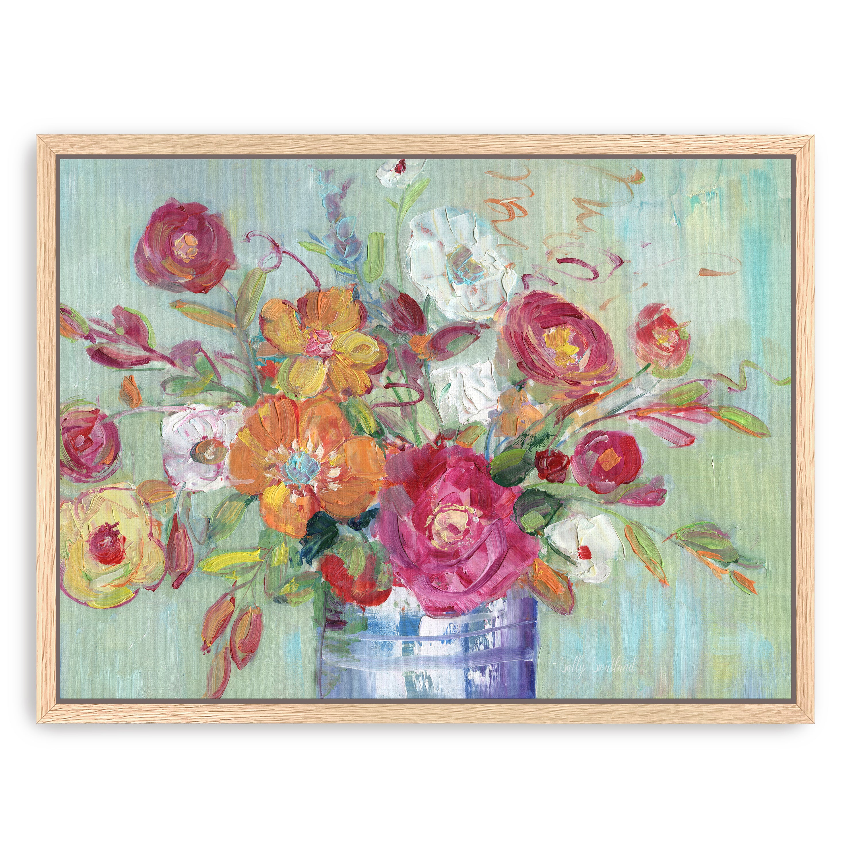 Summer's Brightest Canvas Giclee