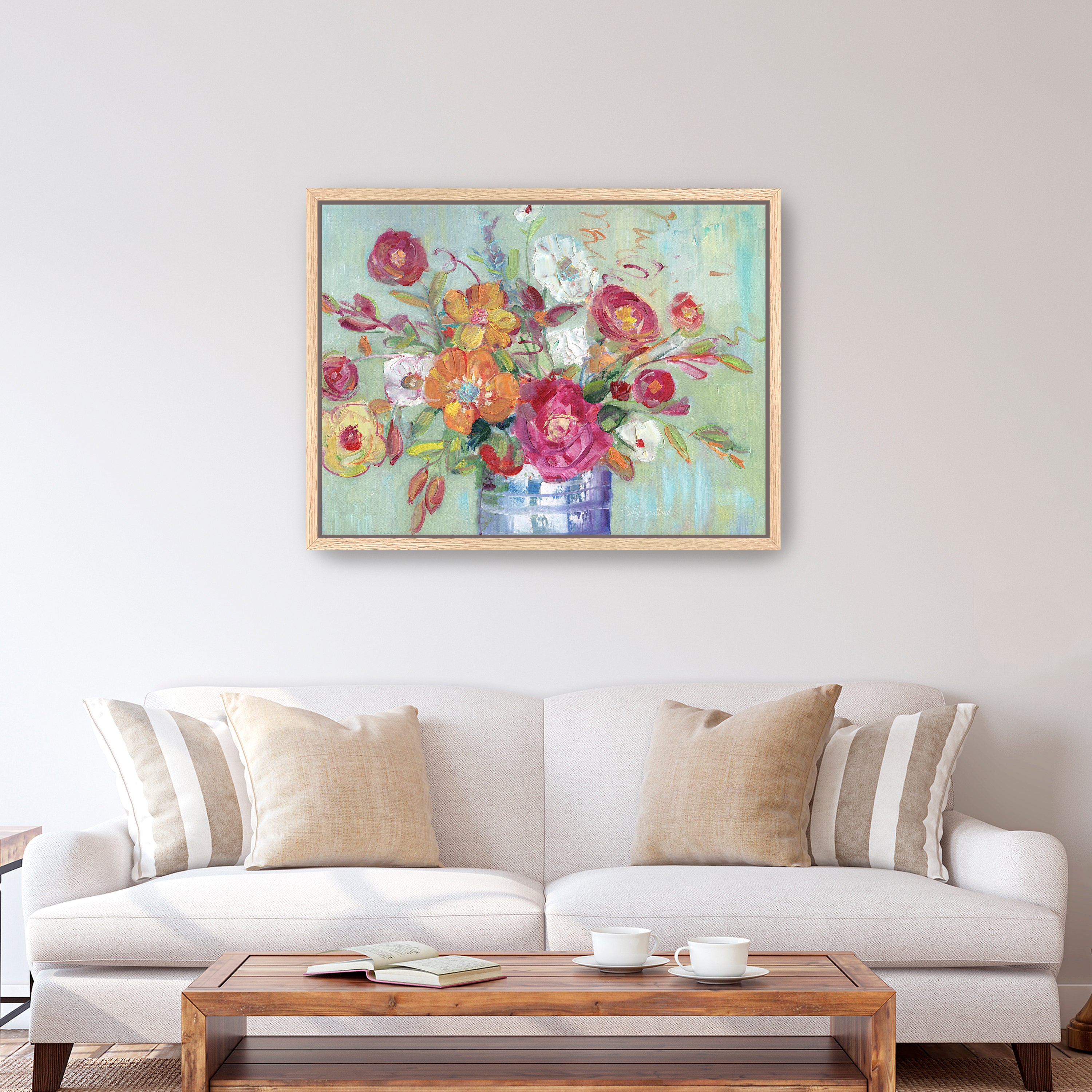 Summer's Brightest Canvas Giclee